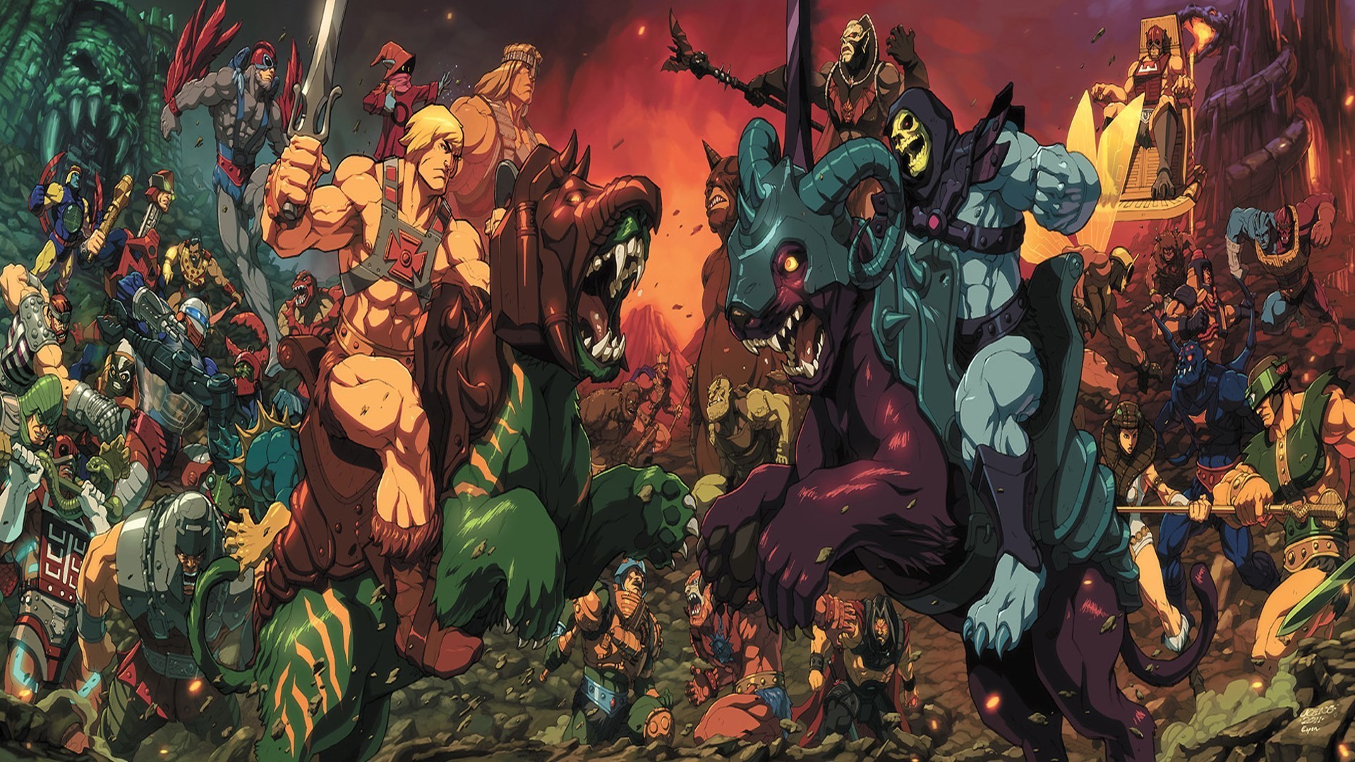 Masters Of The Universe Battle , HD Wallpaper & Backgrounds