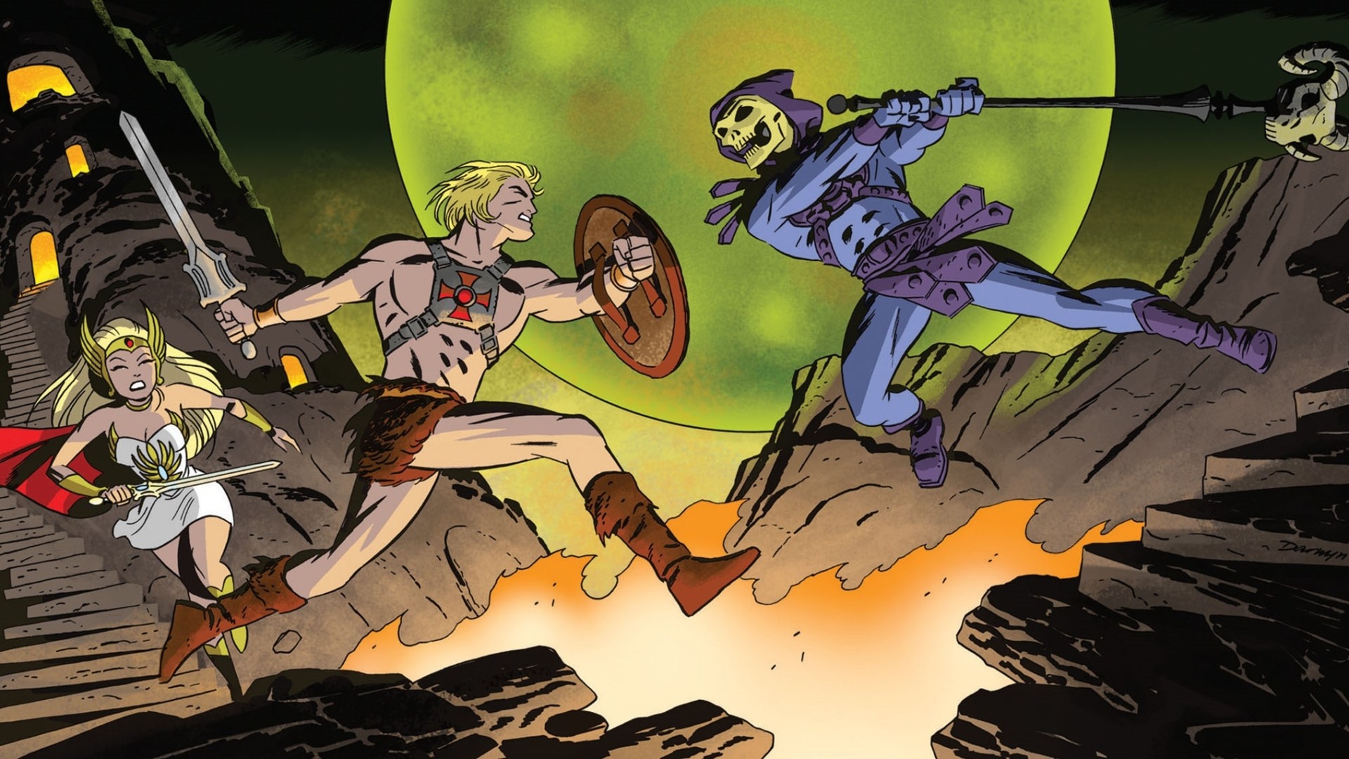 Skeletor She Ra Masters Of The Universe He Man 1080p - Darwyn Cooke Dc Covers , HD Wallpaper & Backgrounds