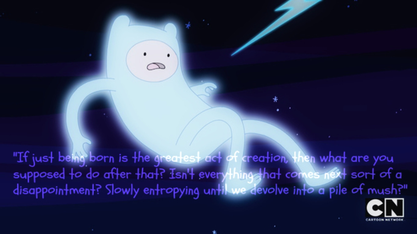 I Made An Astral Planes Wallpaper But It's Kind Of - Finn Quote Astral Plane , HD Wallpaper & Backgrounds