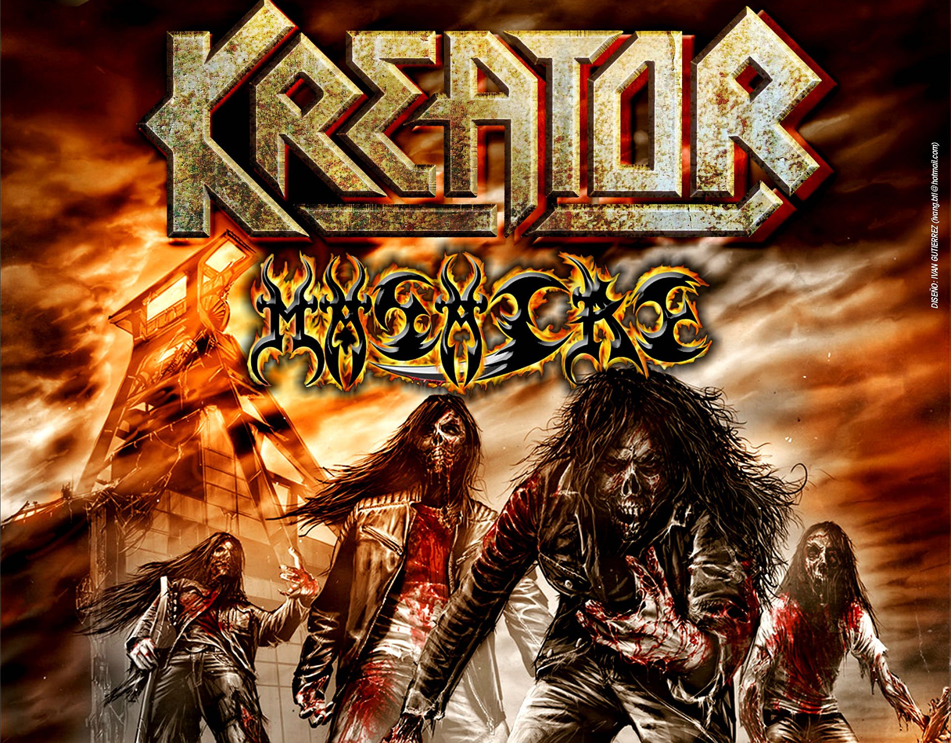 Kreator Wallpaper - Kreator Dying Alive , HD Wallpaper & Backgrounds