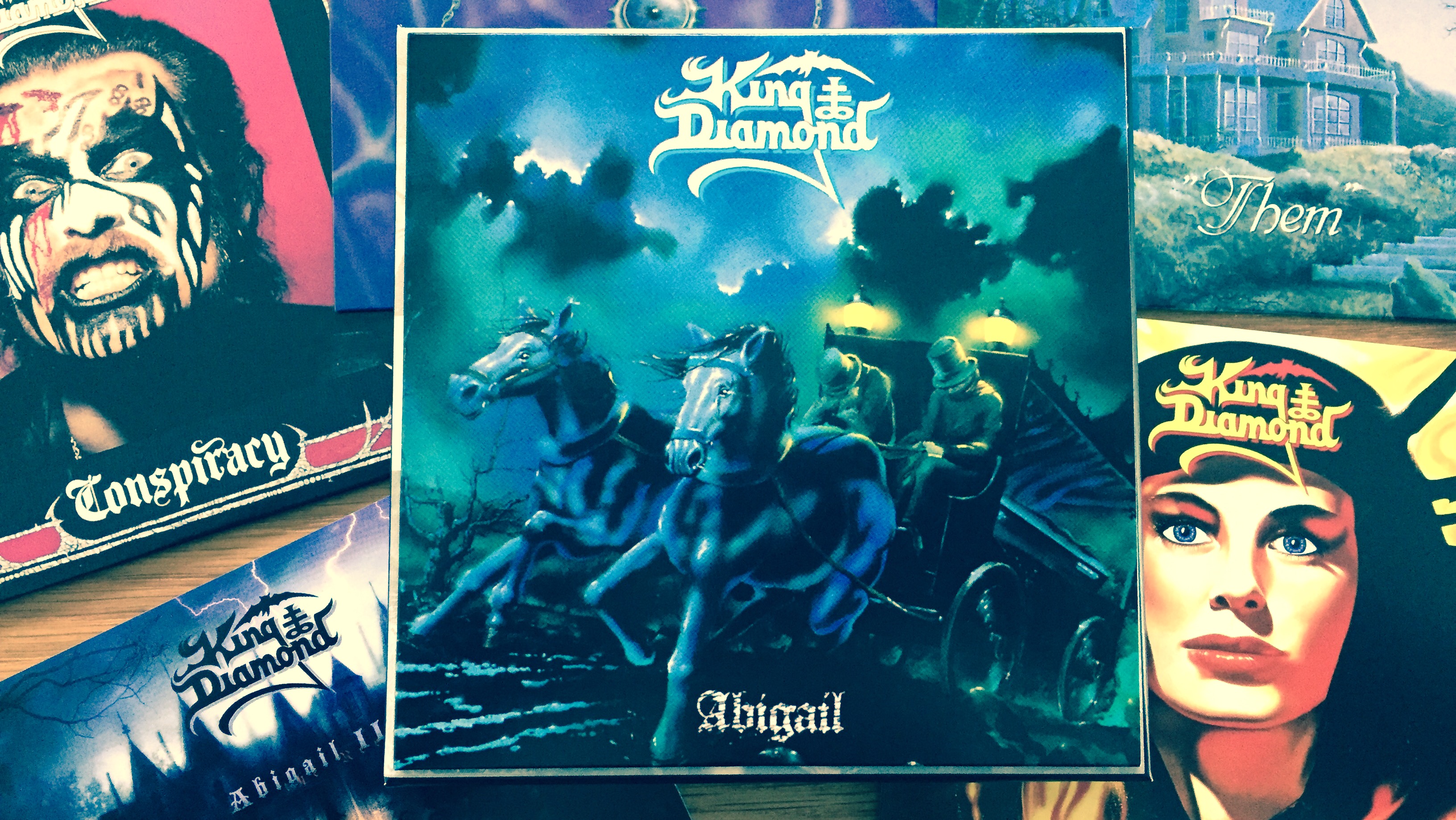 King Diamond's Abigail - King Diamond Abigail Music On Vinyl , HD Wallpaper & Backgrounds