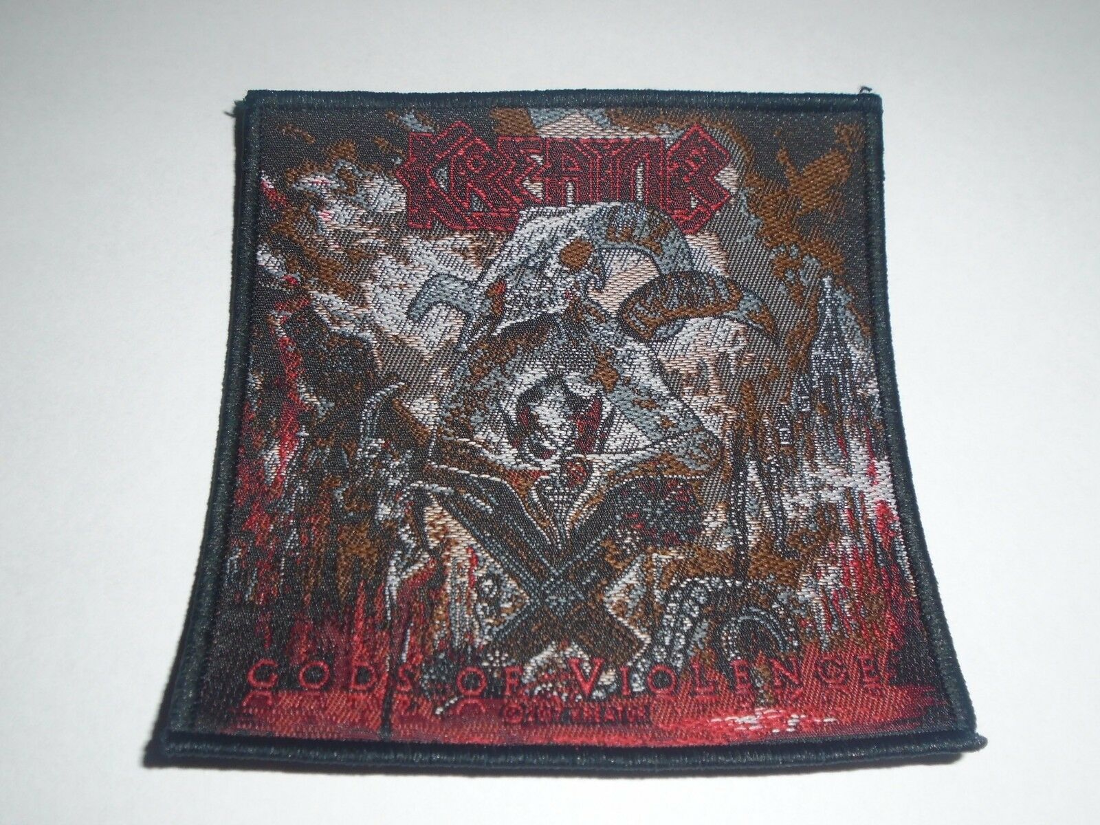 Kreator Gods Of Violence Woven Patch 1 Of 1free Shipping - Gods Of Violence , HD Wallpaper & Backgrounds