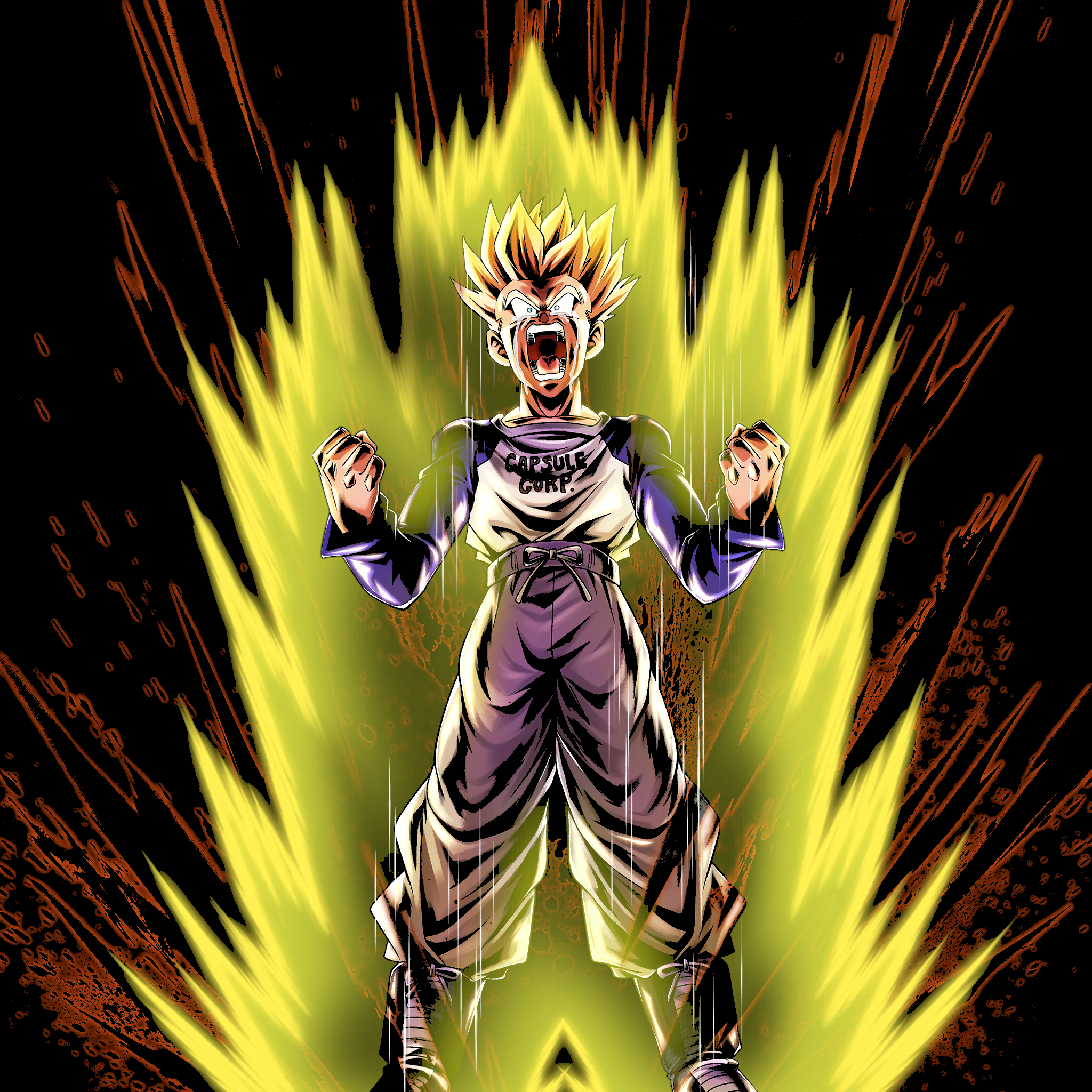 Artsuper Saiyan Trunks Trunks Youth Dragon Ball Legends