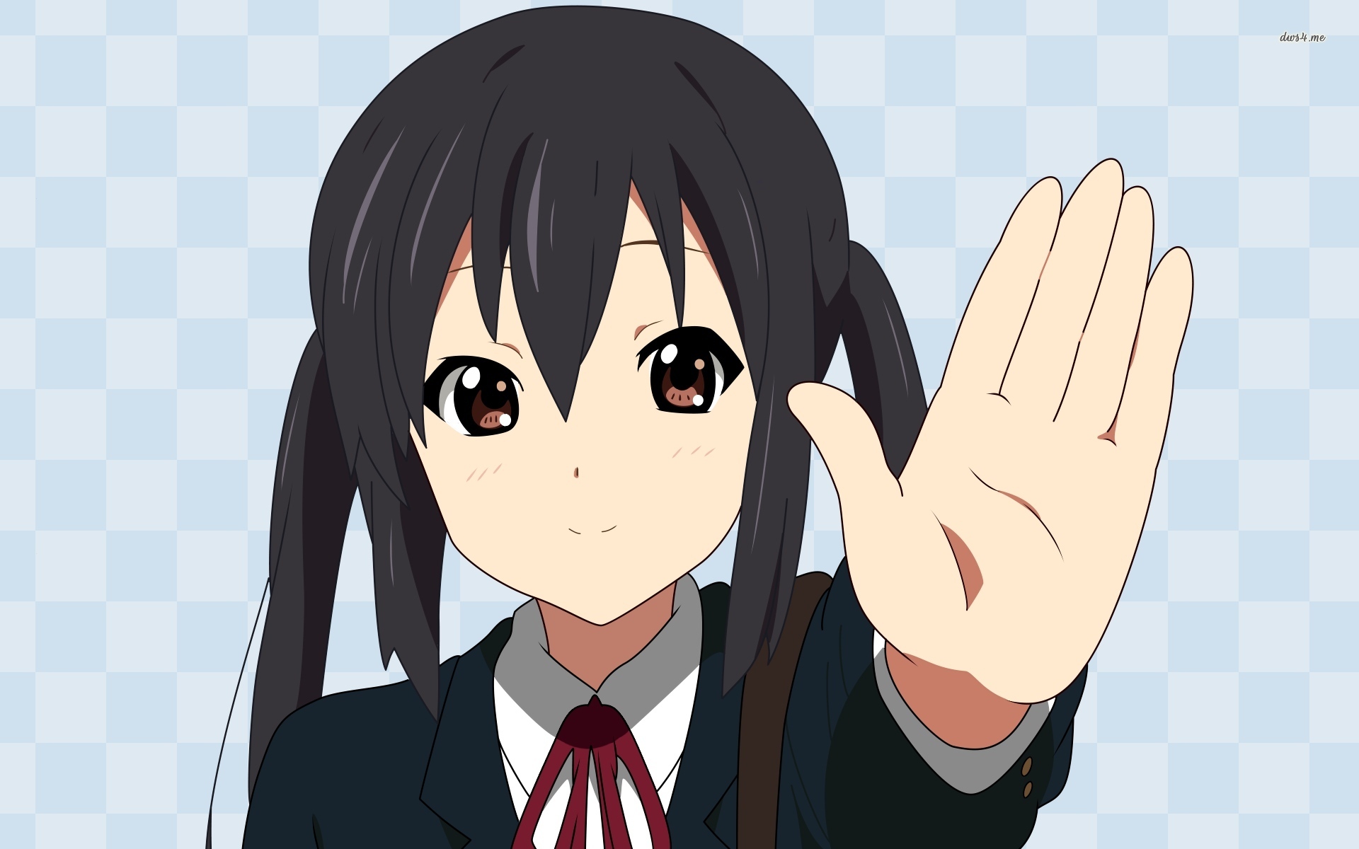 Mio Akiyama - Anime Girl Hand , HD Wallpaper & Backgrounds