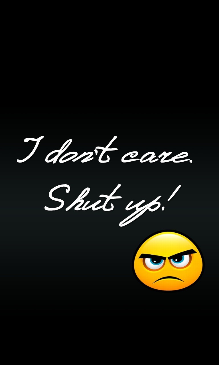 I Dont Care I Love It Wallpaper Free I Dont Care Phone - Darkness , HD Wallpaper & Backgrounds