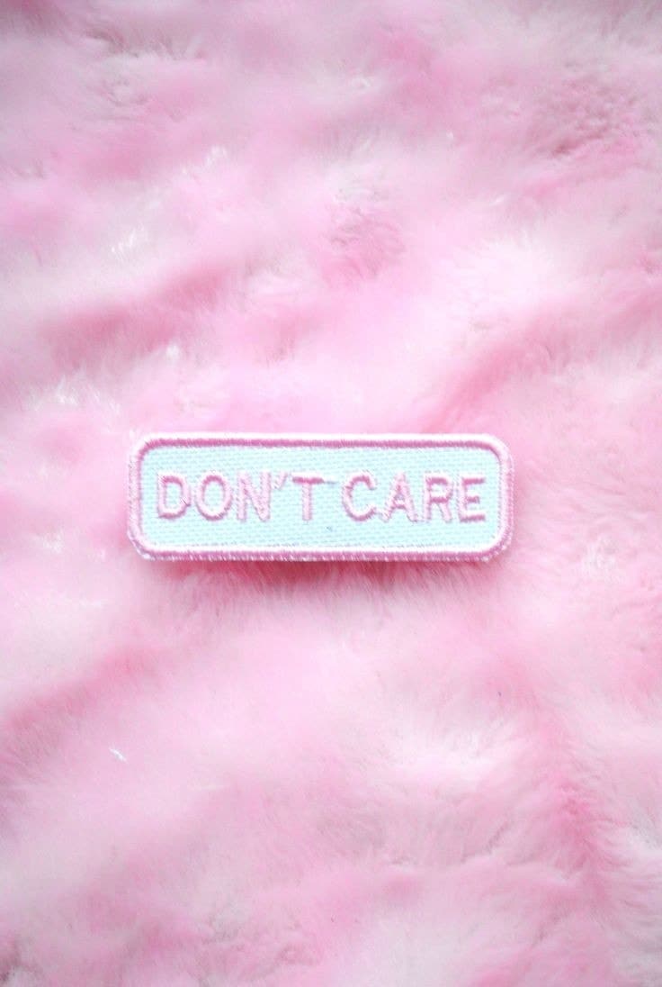 Don T Care Aesthetic , HD Wallpaper & Backgrounds