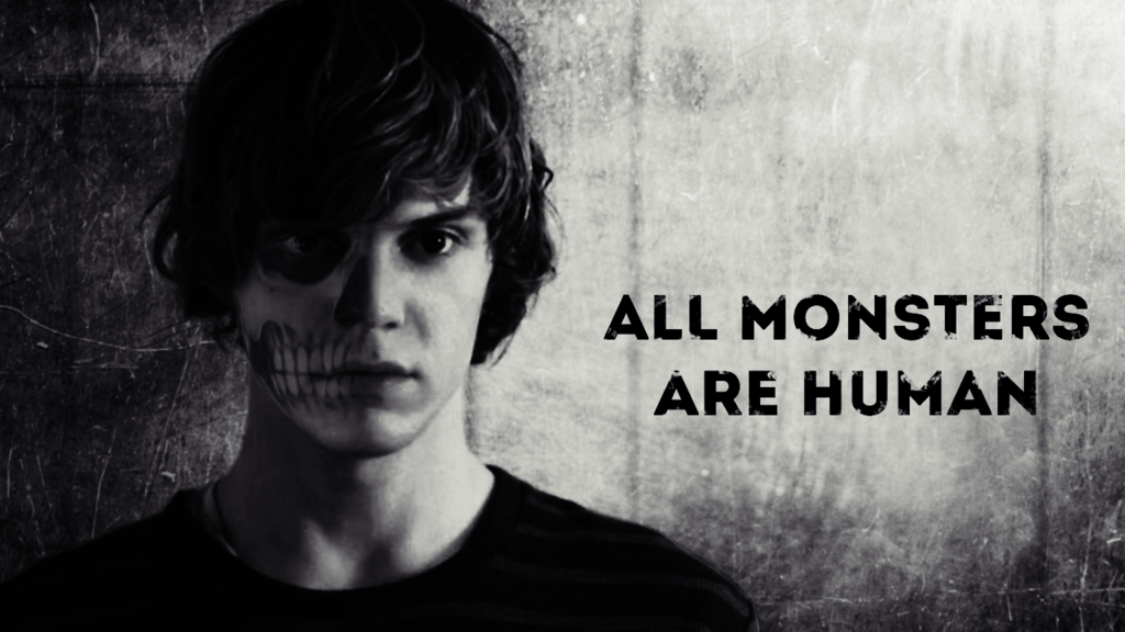 Tate Wallpaper - Tate Langdon All Monsters Are Human , HD Wallpaper & Backgrounds