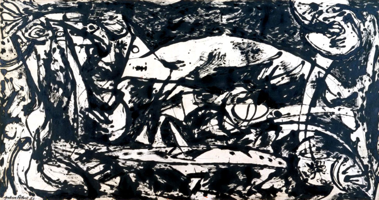 Number 14 Jackson Pollock 1951 Tate - Number 14 Jackson Pollock , HD Wallpaper & Backgrounds