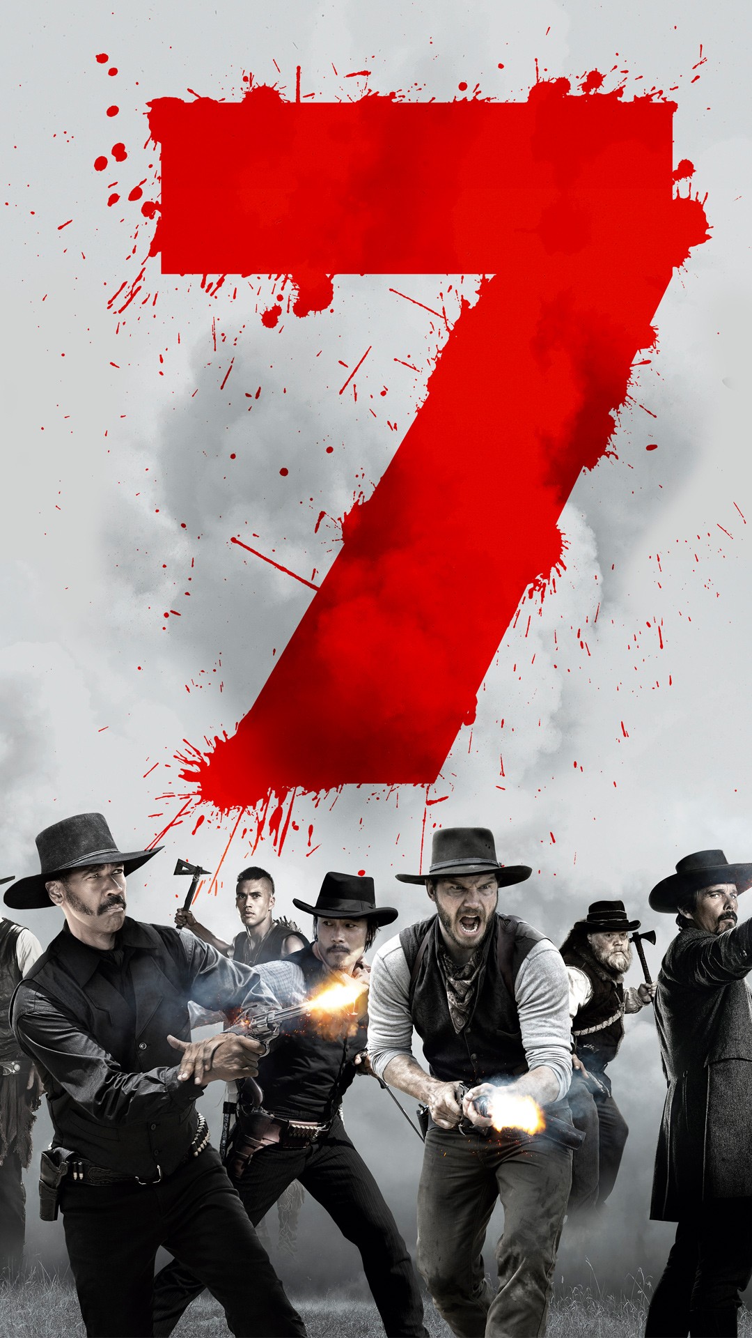 Resolutions 1080 X - Magnificent Seven 2016 Poster , HD Wallpaper & Backgrounds