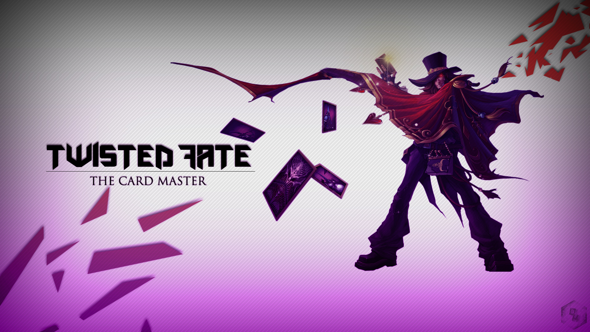 The Magnificent Twisted Fate By Wr-dwyndle Hd Wallpaper - Magnificent Twisted Fate Dark Harvest , HD Wallpaper & Backgrounds