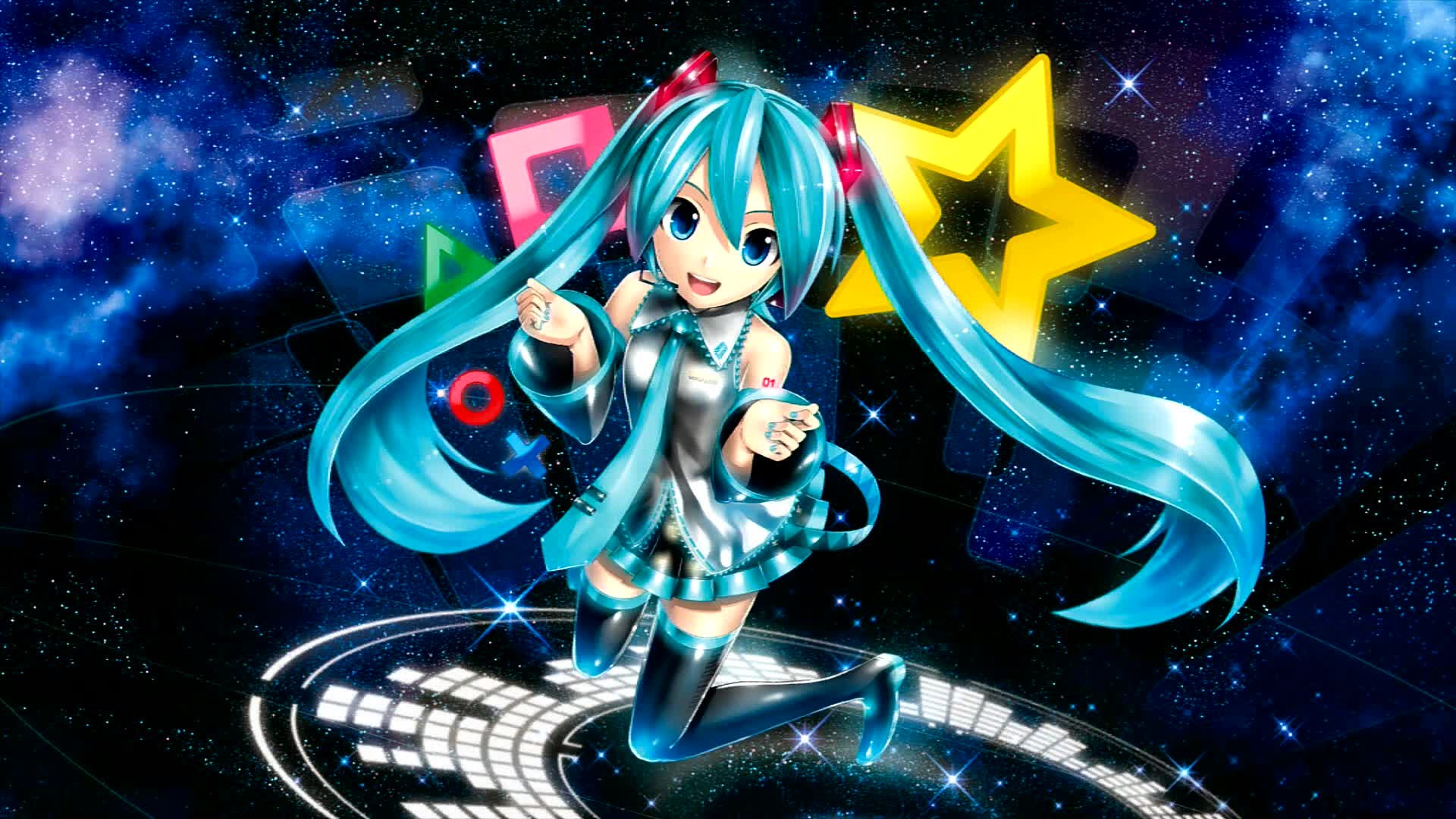 Cheerful Japan Hatsune Miku Hd Wallpaper - Hatsune Miku Project Diva F , HD Wallpaper & Backgrounds