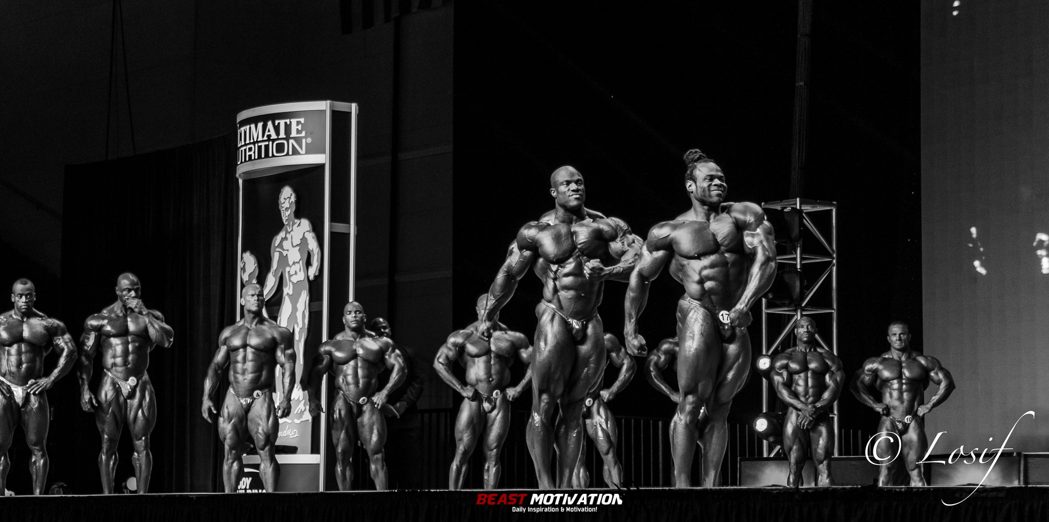 Phil Heath & Kai Greene Competing At The Olympia - Bodybuilding , HD Wallpaper & Backgrounds