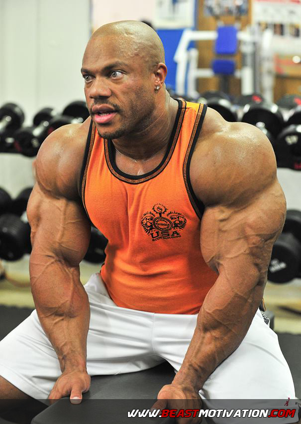 3times Mrolympia Philheath 1 Month Before The Contest - Bodybuilder Phil Heath 2014 , HD Wallpaper & Backgrounds