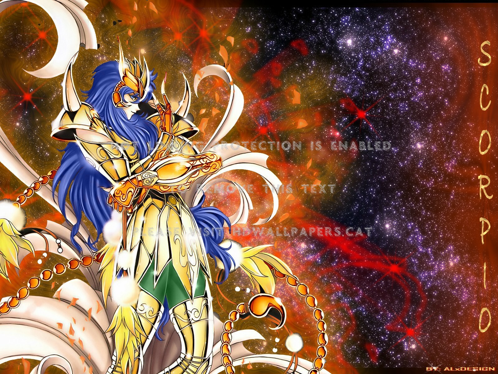 Saint Seiya Scorpio , HD Wallpaper & Backgrounds