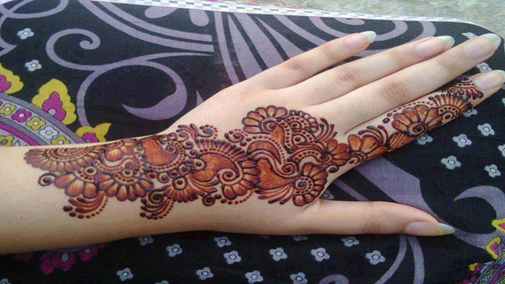 Widescreen Simple Mehndi Design Pics 2015 170126 Hd