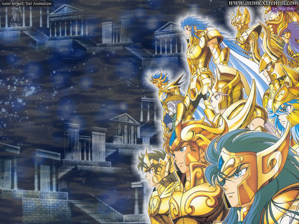 Saint Seiya Wallpaper - 黄道 十 二 宮 聖 闘士 星矢 , HD Wallpaper & Backgrounds