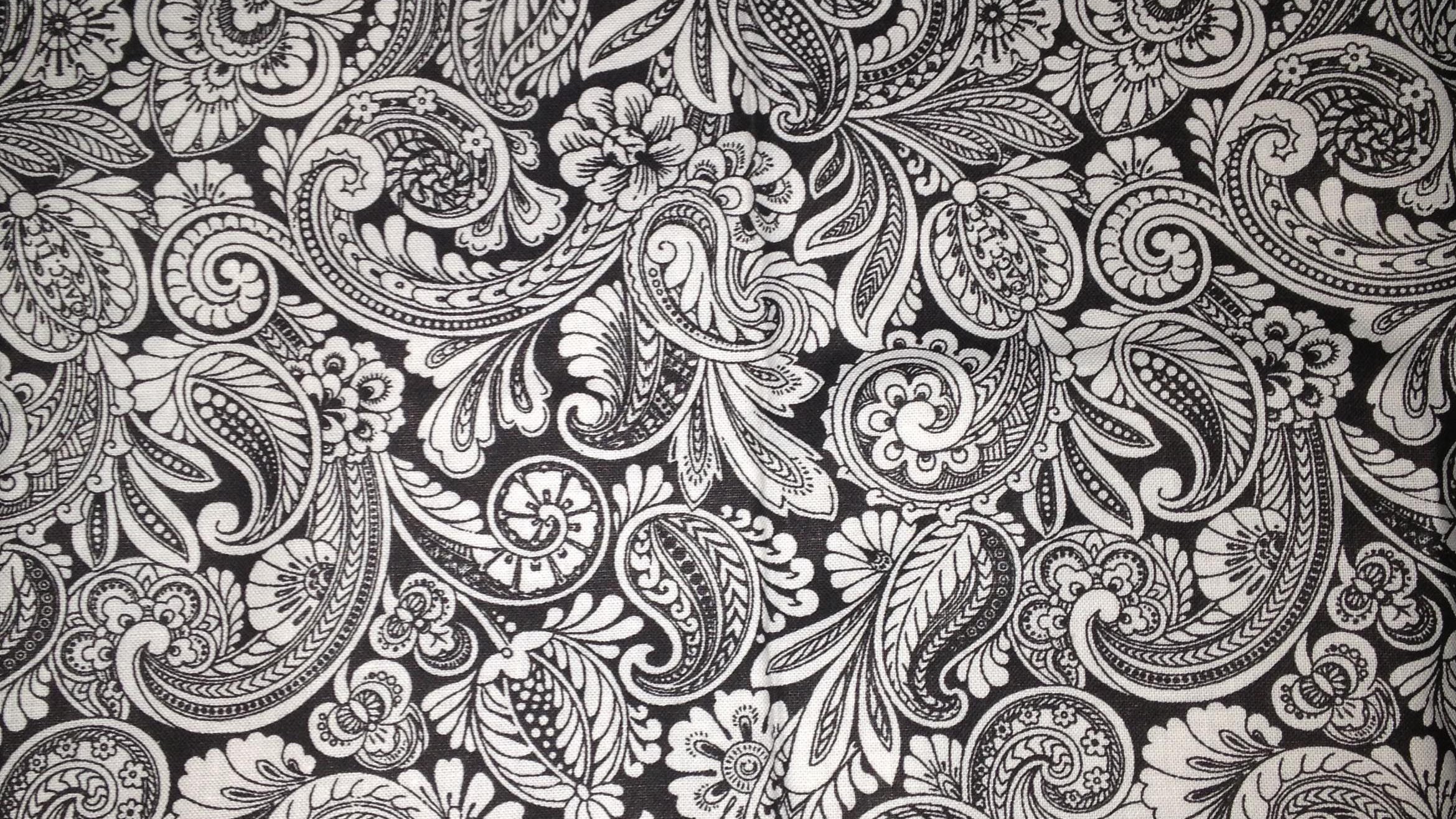 Black Paisley Hd Wallpapers Pixelstalk Net - High Resolution Black And White Paisley Backgrounds , HD Wallpaper & Backgrounds