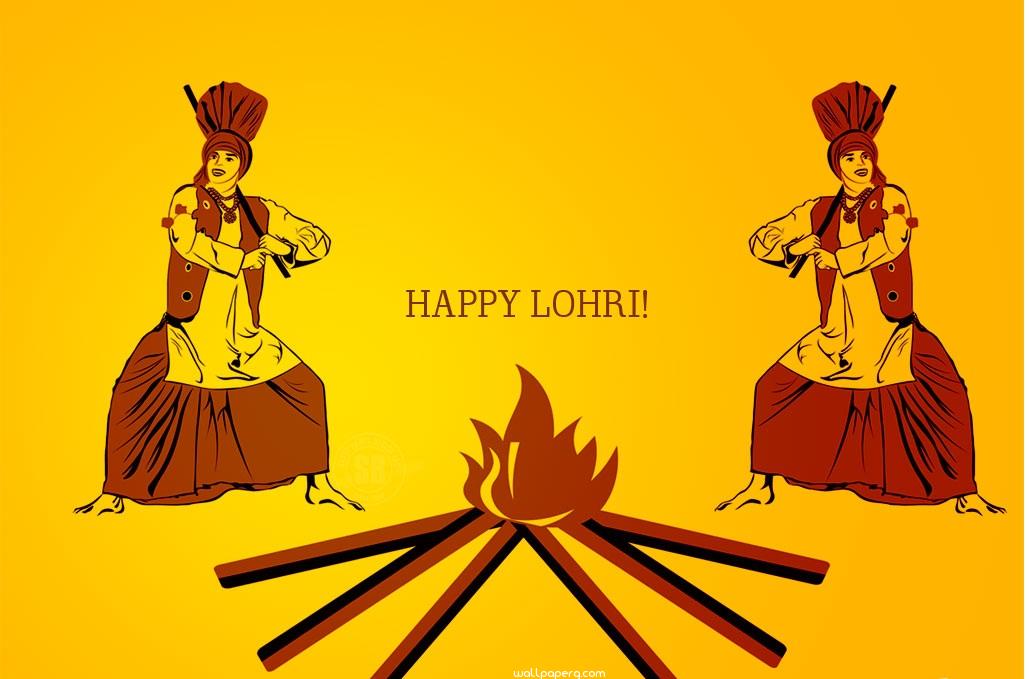 Download Lohri Hd Wallpaper For Wishing Wallpaper For - Happy Lohri Hd , HD Wallpaper & Backgrounds