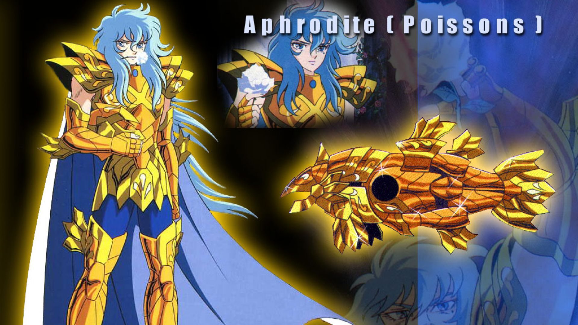 Caballero Afrodita De Piscis - 聖 鬥士 星矢 雙魚座 , HD Wallpaper & Backgrounds