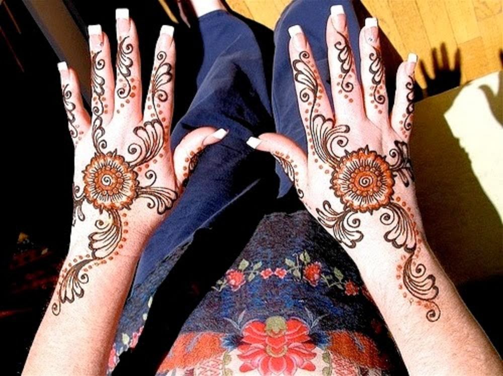 30 Delightful Eid Mehndi Designs 2018 - Arabic Mehndi Designs 2010 , HD Wallpaper & Backgrounds