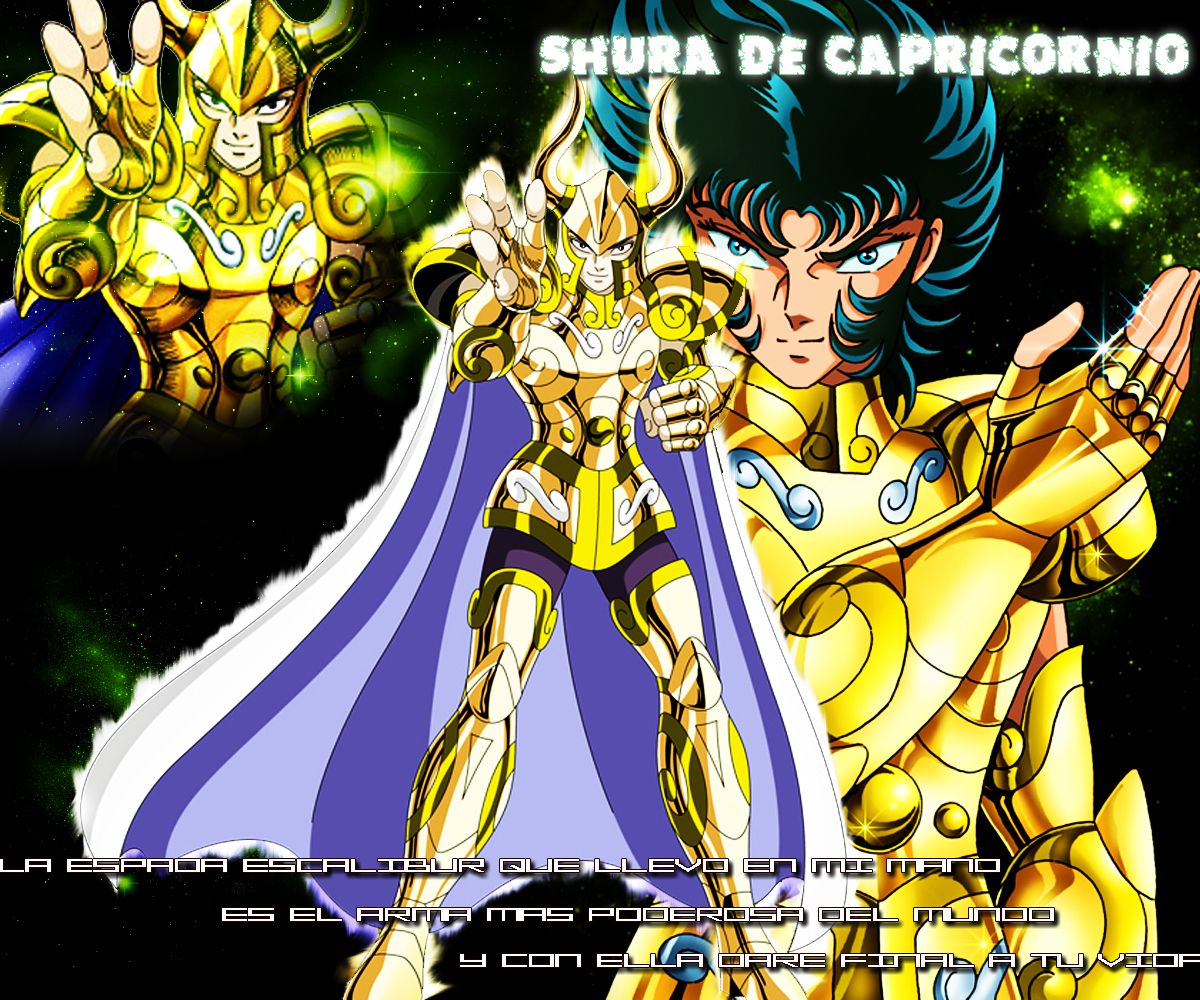 Caballeros Del Zodiaco Caballero Dorado De Capricornio , HD Wallpaper & Backgrounds