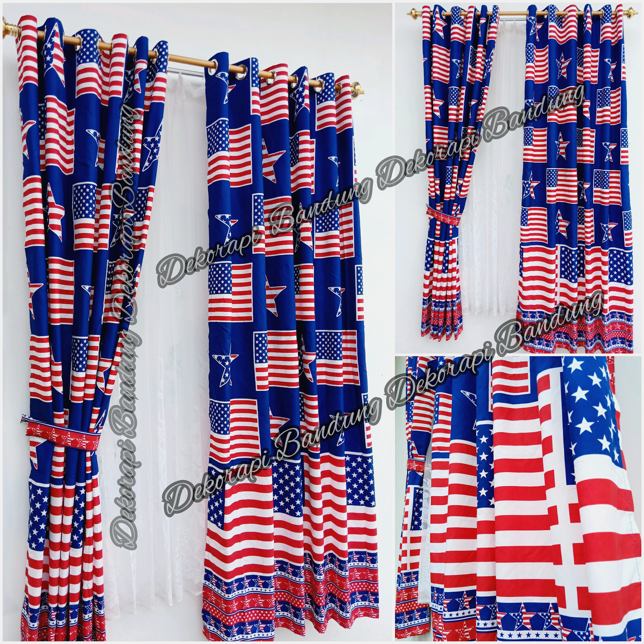Gordyn Motif Bendera Amerika - Flag Of The United States , HD Wallpaper & Backgrounds