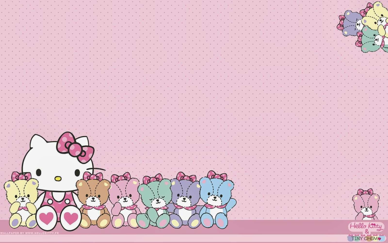 Kumpulan Gambar Lucu Bergerak Hello Kitty Page - Hello Kitty Wallpaper Desktop , HD Wallpaper & Backgrounds