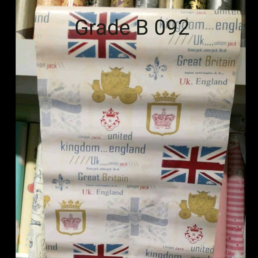 Wallpaper Dinding Uk 45cmx10m Kode 2284 Bendera Inggris - Flag , HD Wallpaper & Backgrounds