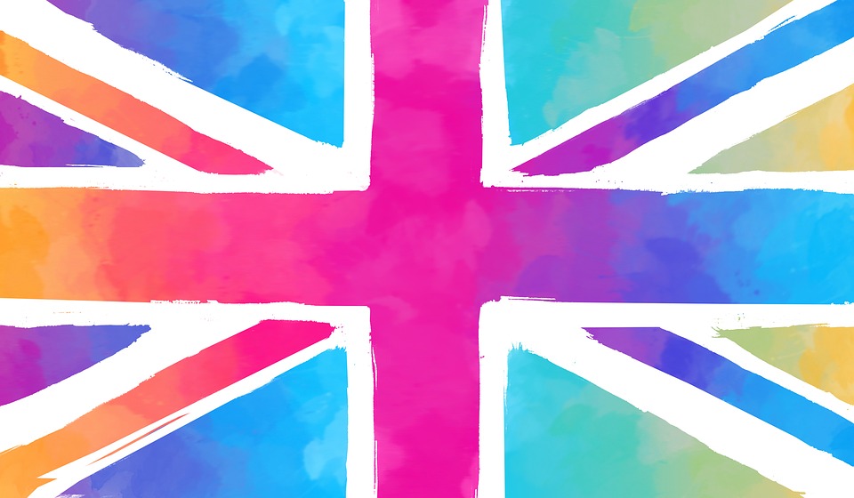 Union Jack, England, Inggris, Bendera, Simbol, Hebat - Pink Union Jack , HD Wallpaper & Backgrounds