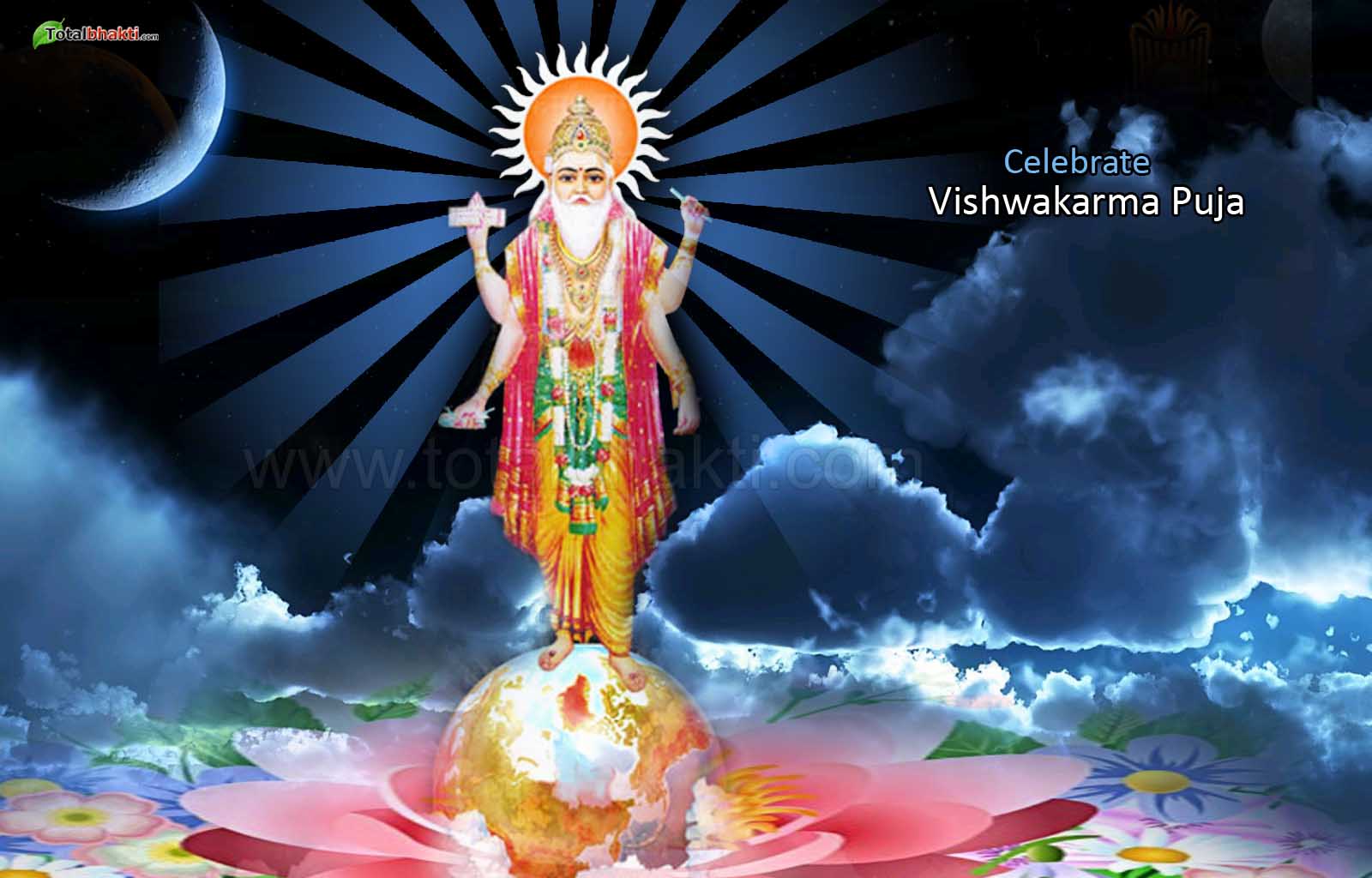 Vishwakarma Wallpaper - Vishwakarma Puja Image Hd , HD Wallpaper & Backgrounds