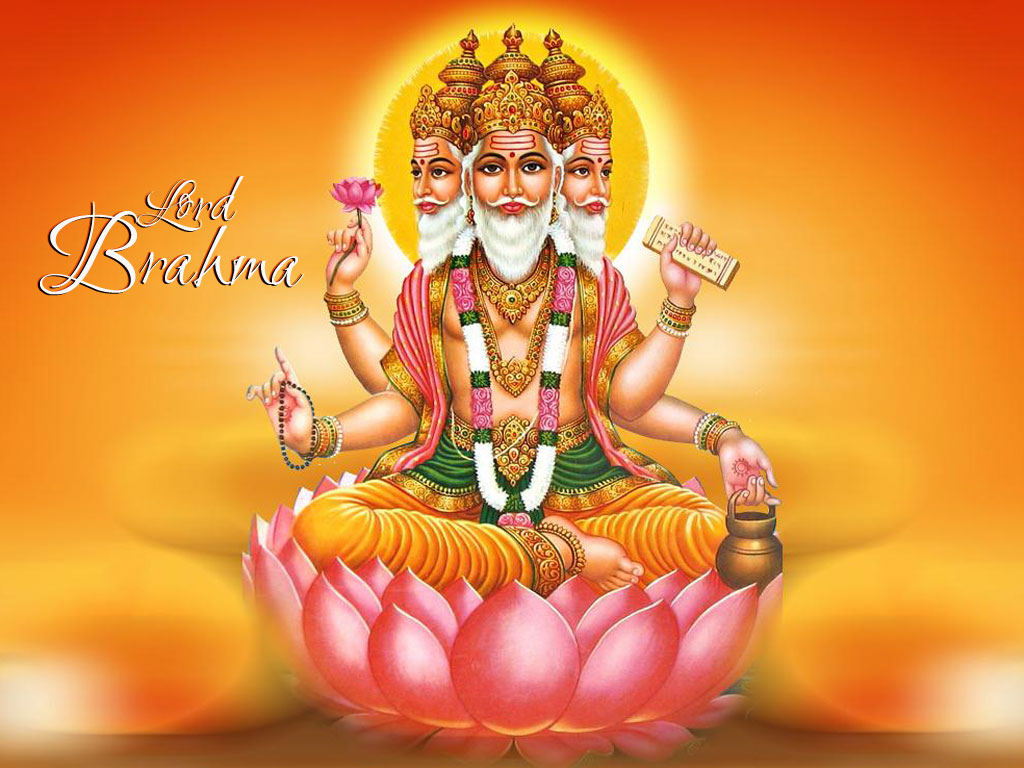Happy Vishwakarma Puja Messages Sms Wishes,shayari - Lord Bramha , HD Wallpaper & Backgrounds