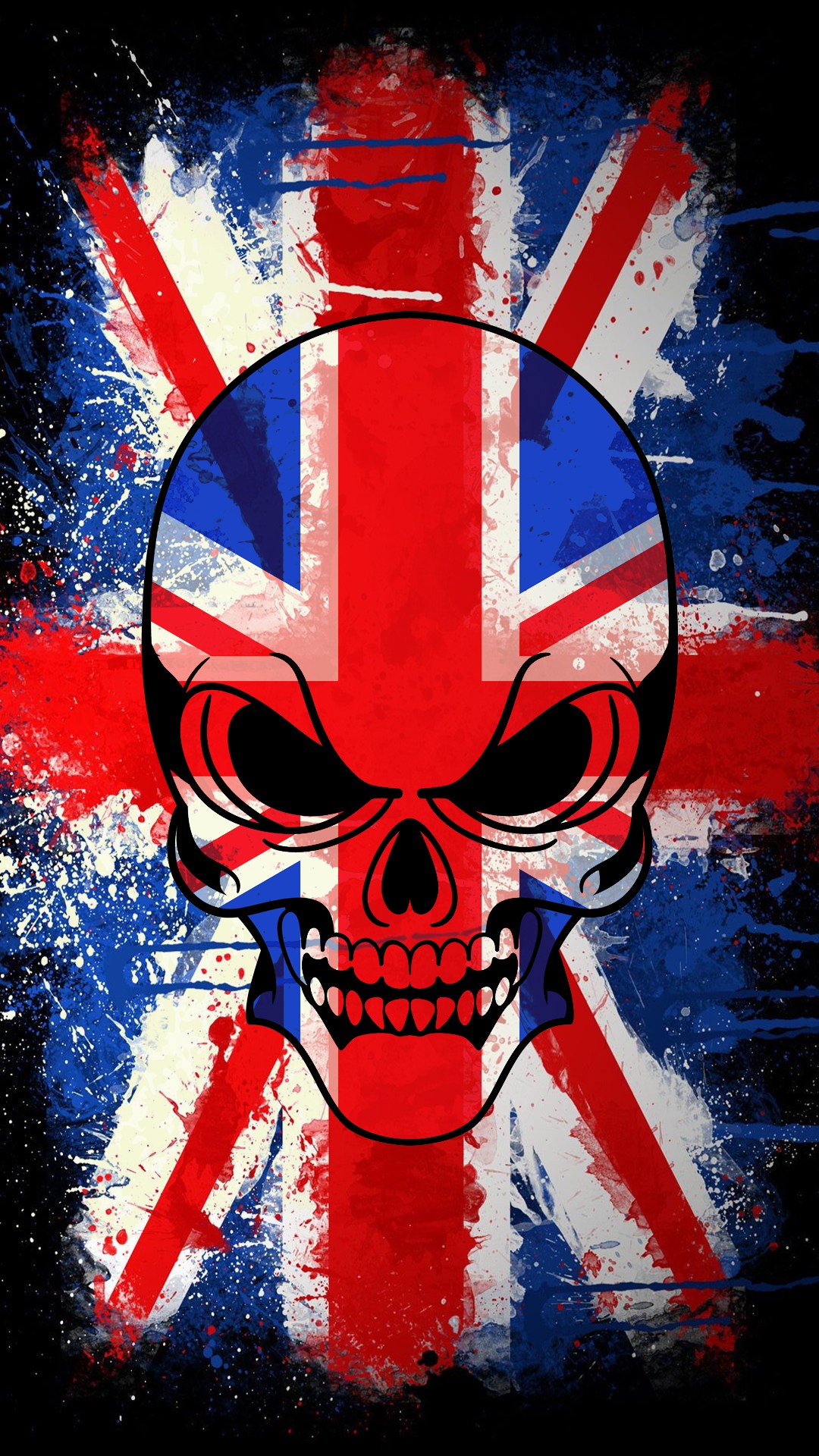 Bendera Britain Source - Skull Hd Images Download , HD Wallpaper & Backgrounds