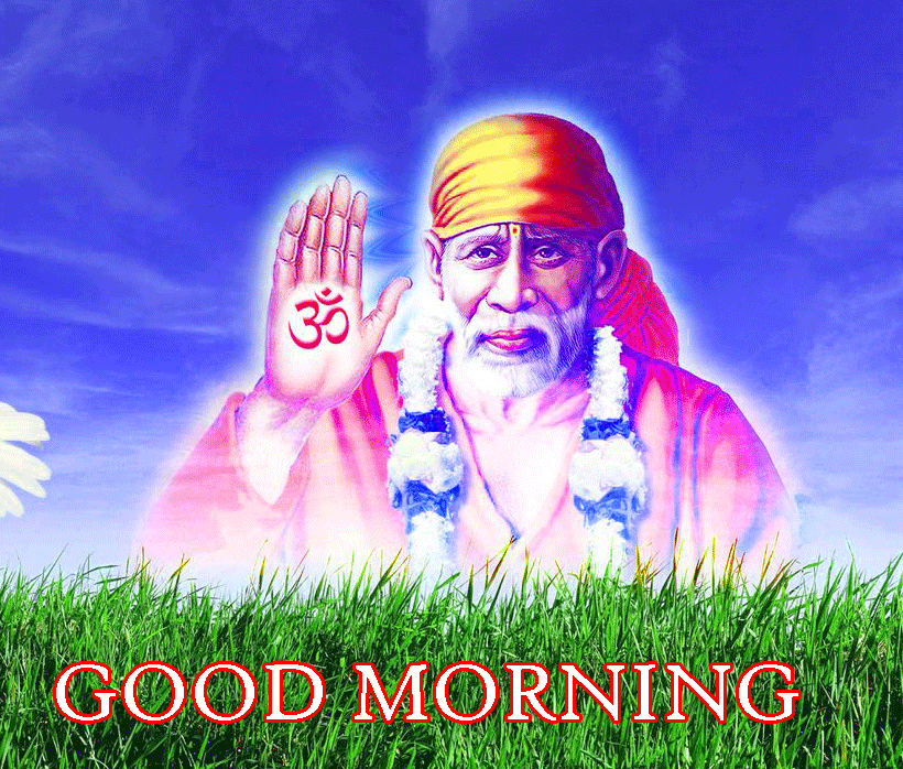 Sai Baba Good Morning Images Hd , HD Wallpaper & Backgrounds