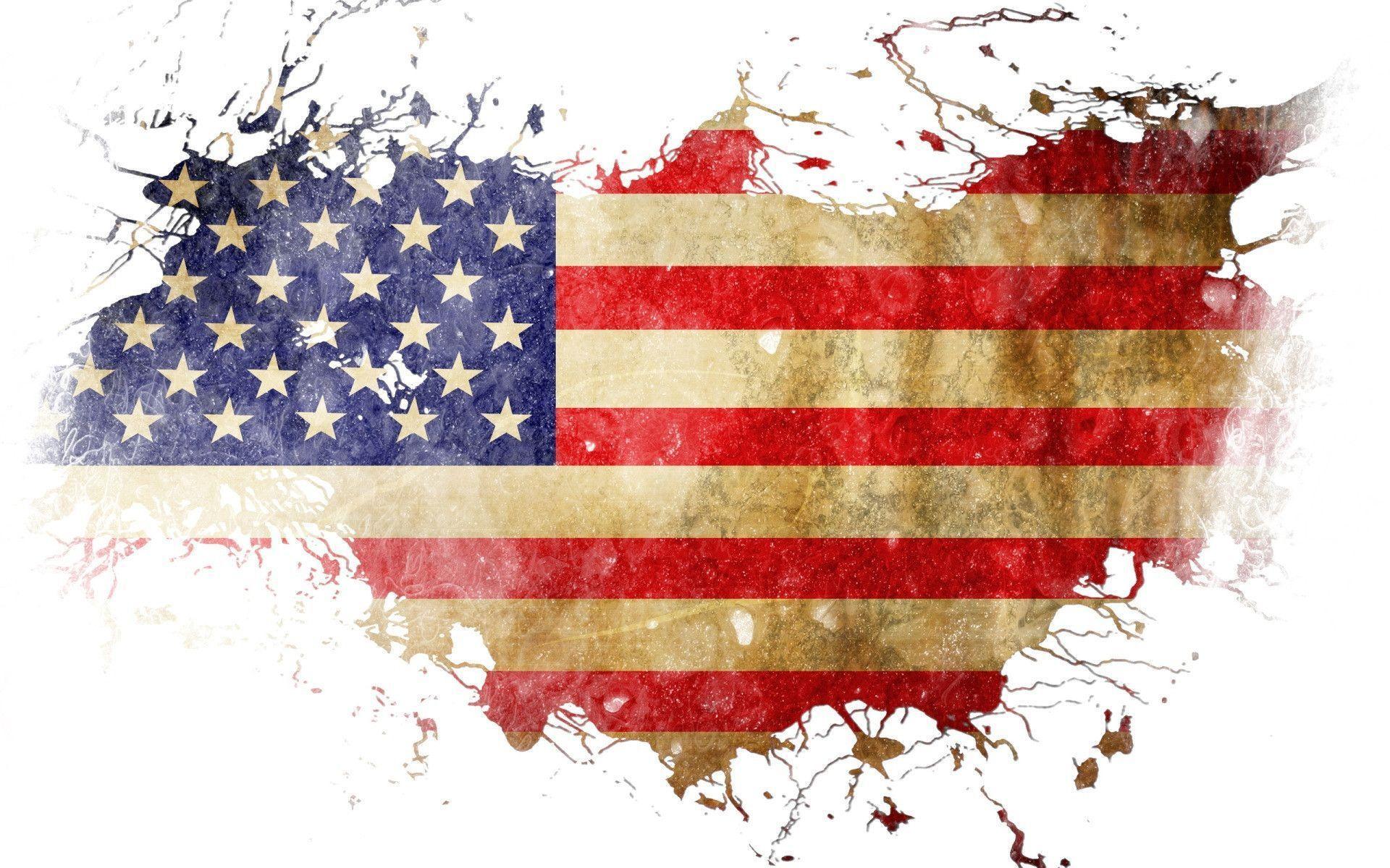 United States Flag Wallpaper - Tattered American Flag Background , HD Wallpaper & Backgrounds