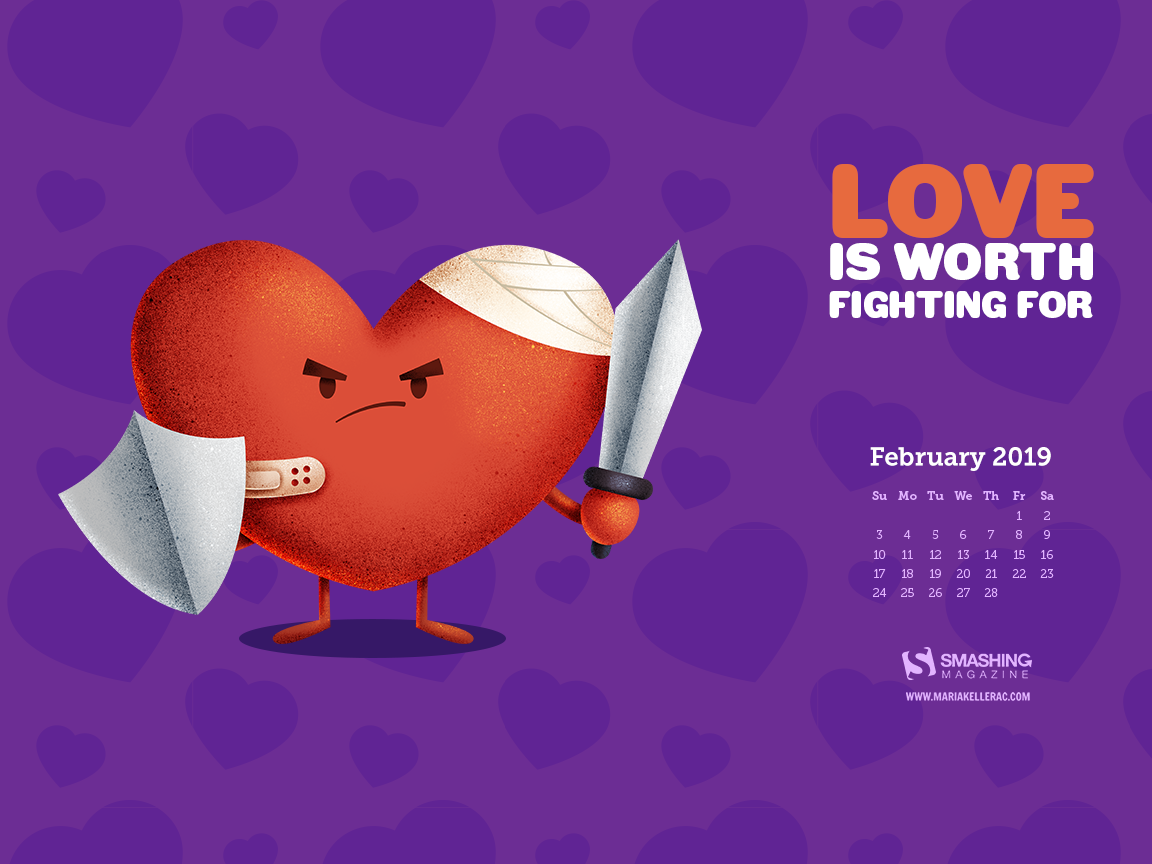 Love Is Worth Fighting For - Smash Magazine February 2019 , HD Wallpaper & Backgrounds