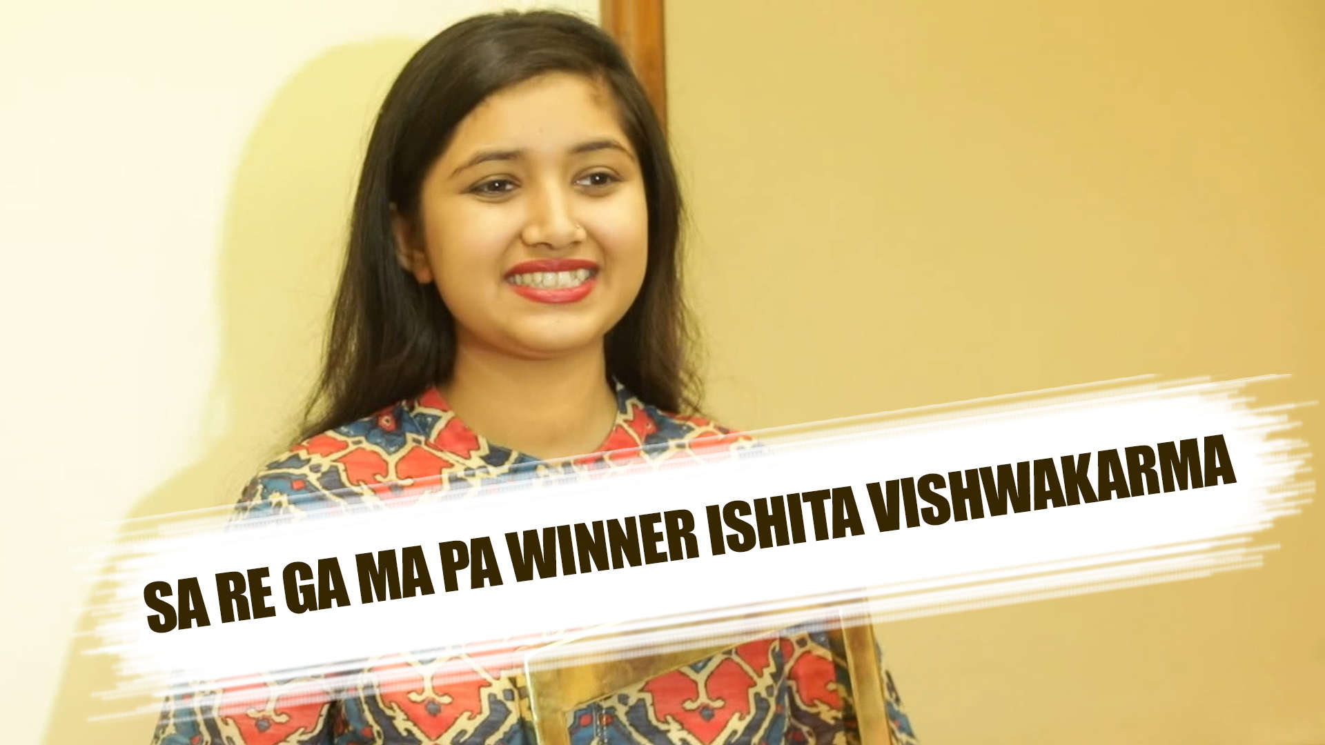 Sa Re Ga Ma Pa Winner Ishita Vishwakarma Om Vishwakarma Tv Channel