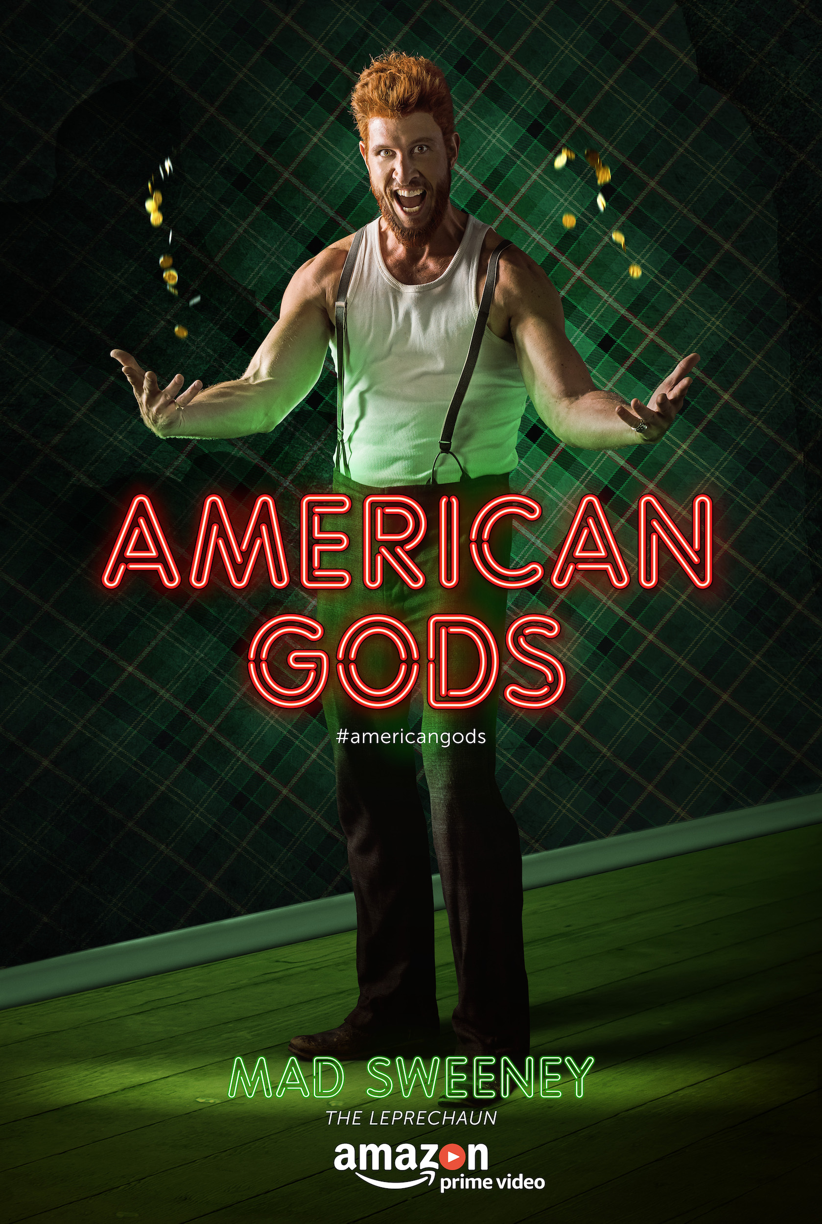 American Gods Mr Sweeney , HD Wallpaper & Backgrounds