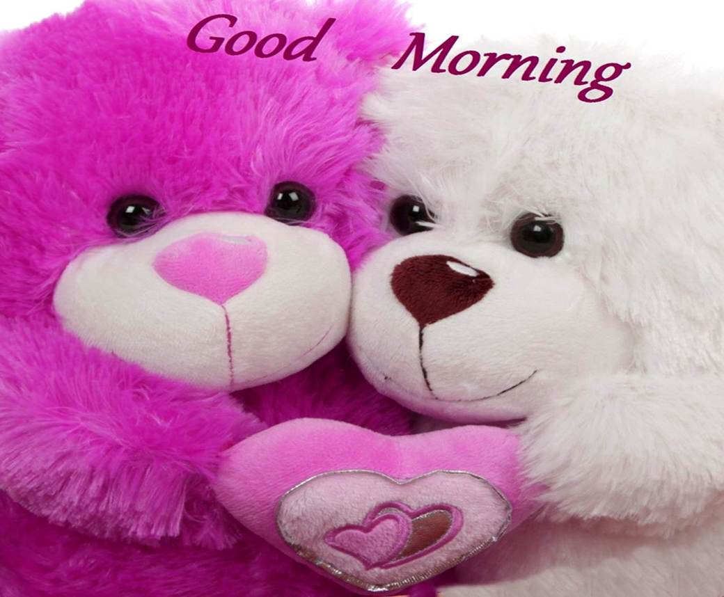 Good Morning With Teddy Image - Good Morning Pic On Facebook , HD Wallpaper & Backgrounds