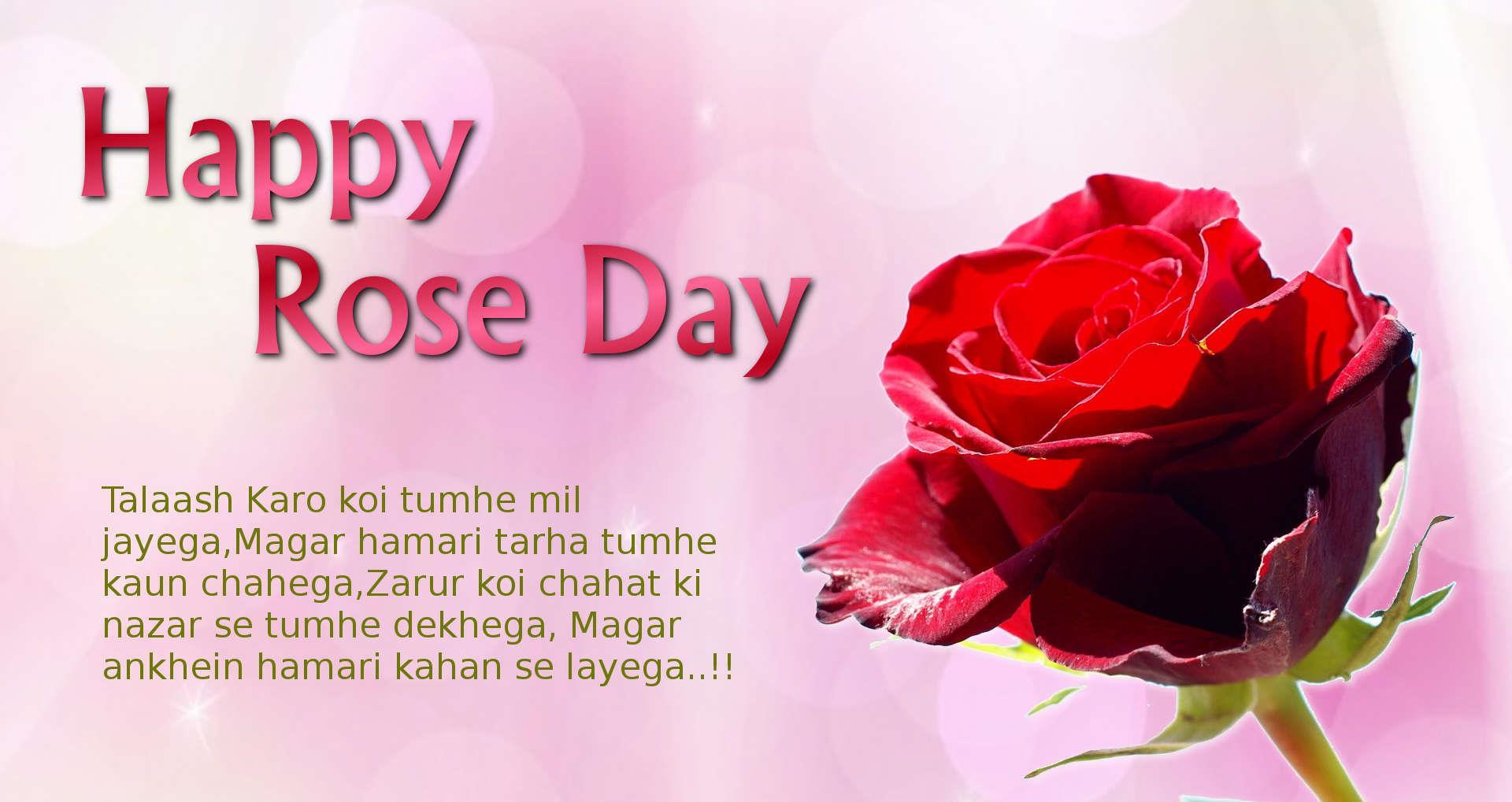 Happy Rose Day Wallpapers, Pictures, Photos In Hd - Happy Rose Day Hd , HD Wallpaper & Backgrounds