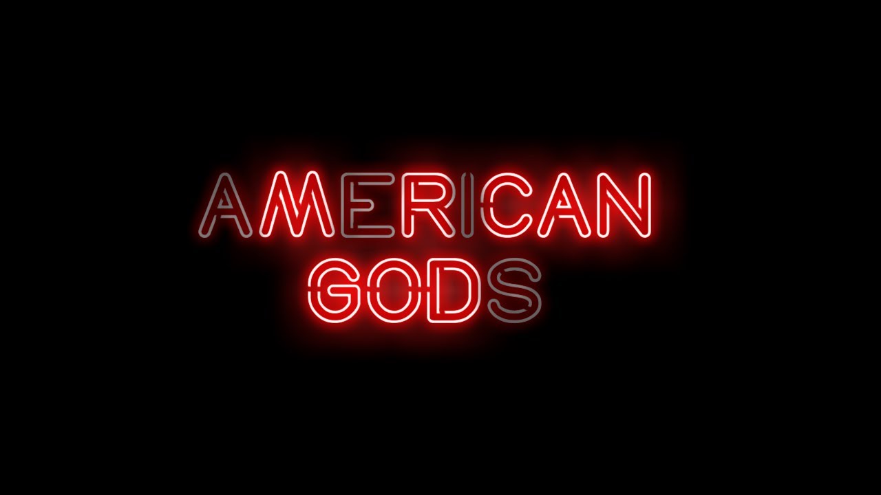 Tvline Reports That The Starz Series American Gods - Neon Sign , HD Wallpaper & Backgrounds