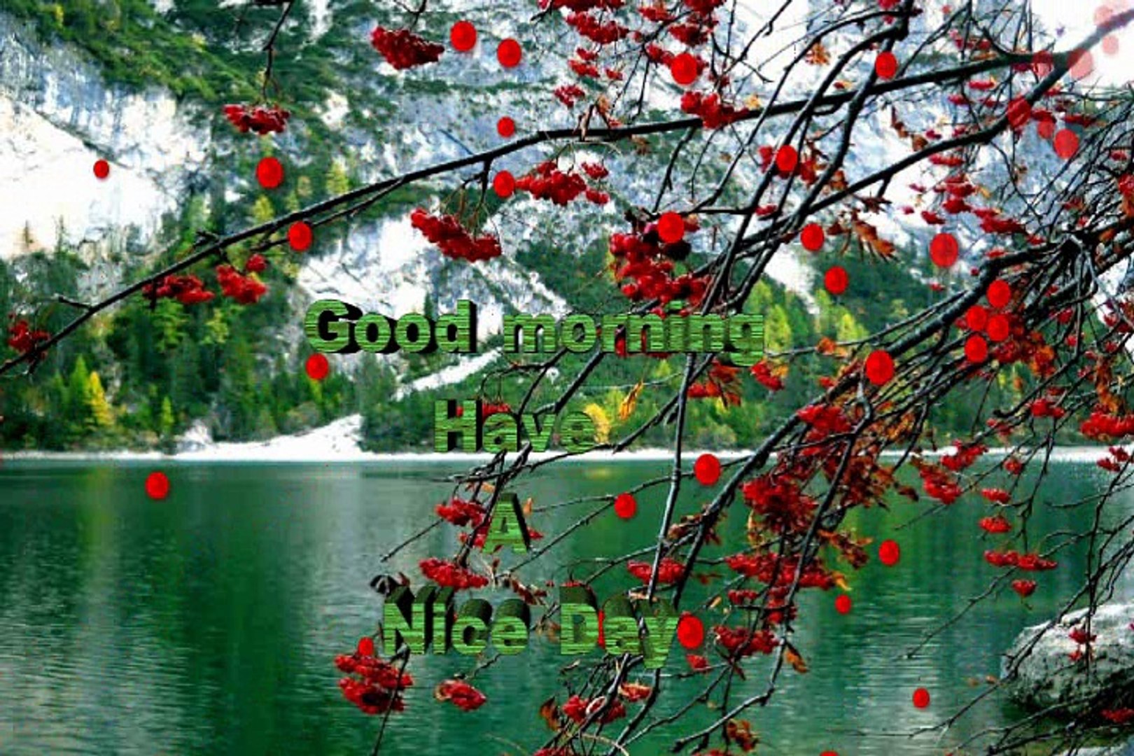 Romantic Good Morning 3d Videos For Dailymotion,3d - Pragser Wildsee , HD Wallpaper & Backgrounds