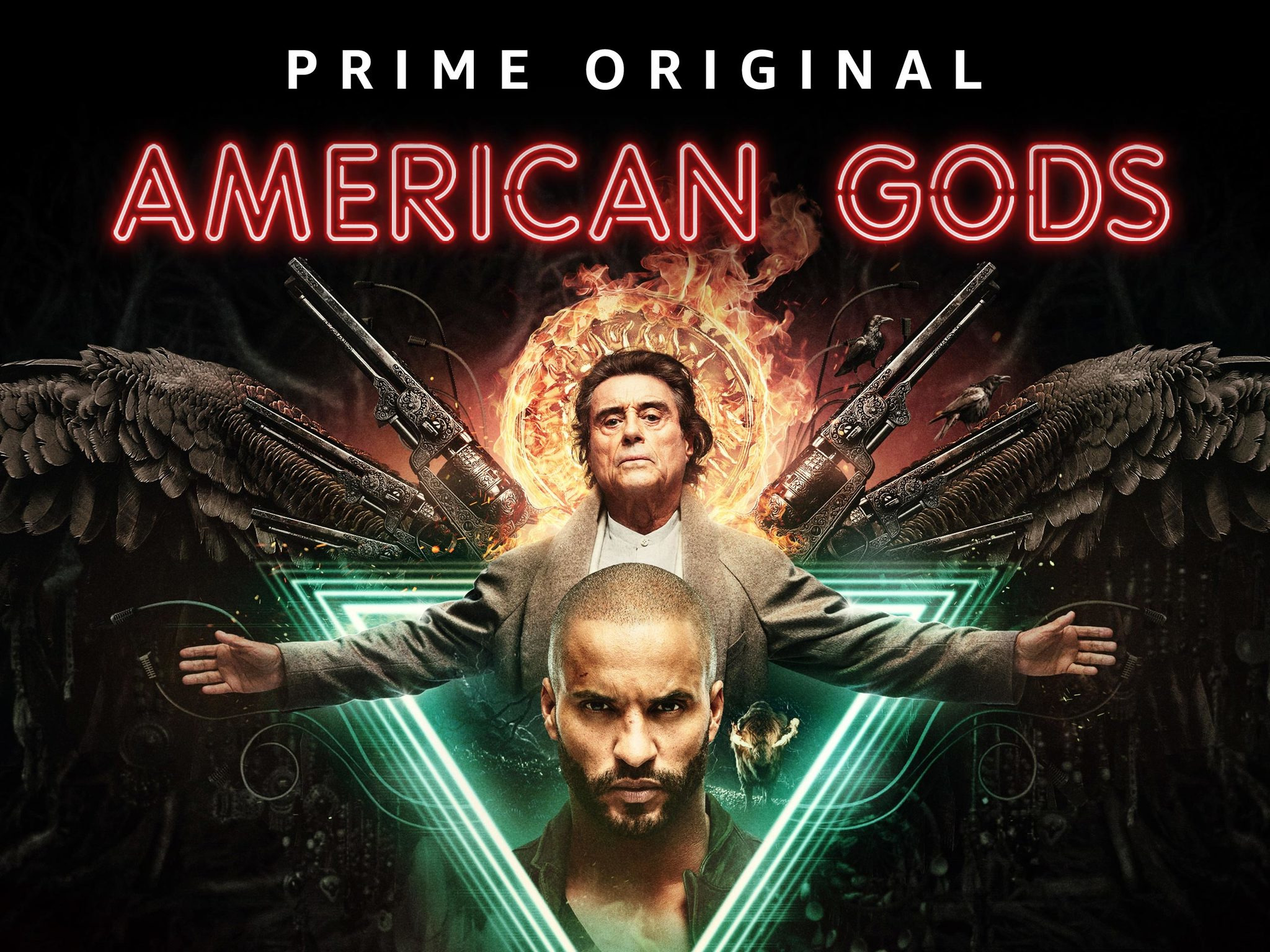 American Gods Amazon Prime , HD Wallpaper & Backgrounds