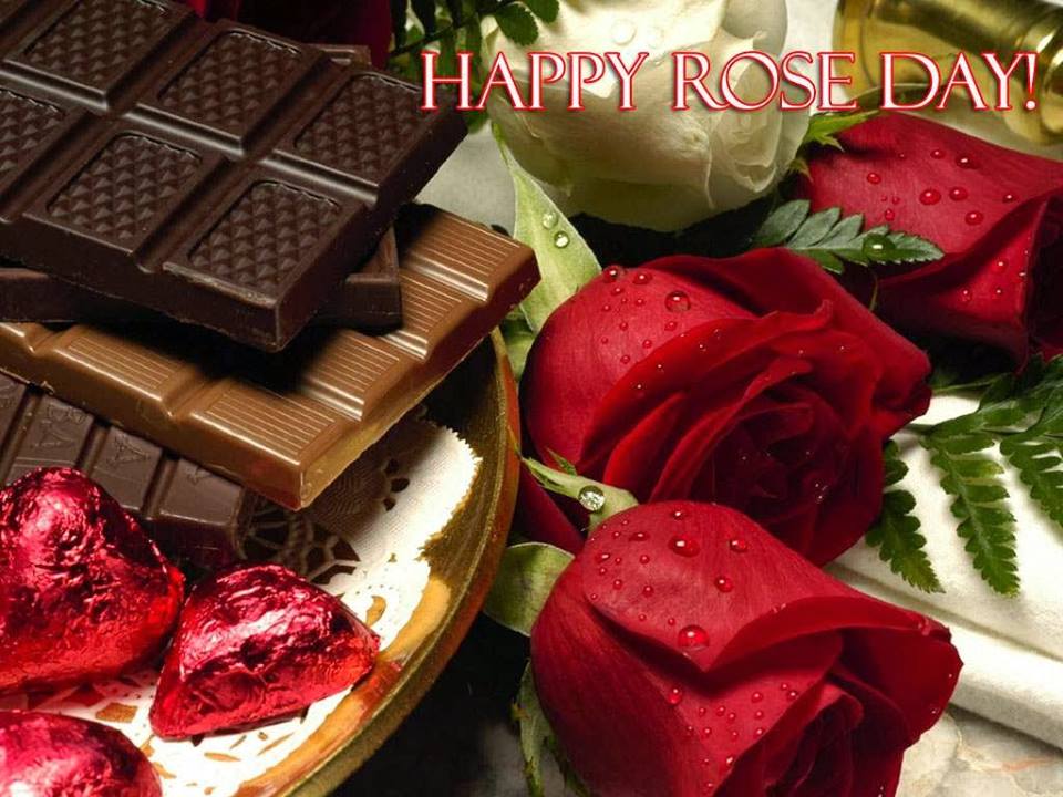 Happy Rose Day Roses With Chocolates Tray Wallpaper - You Made My Birthday More Special , HD Wallpaper & Backgrounds