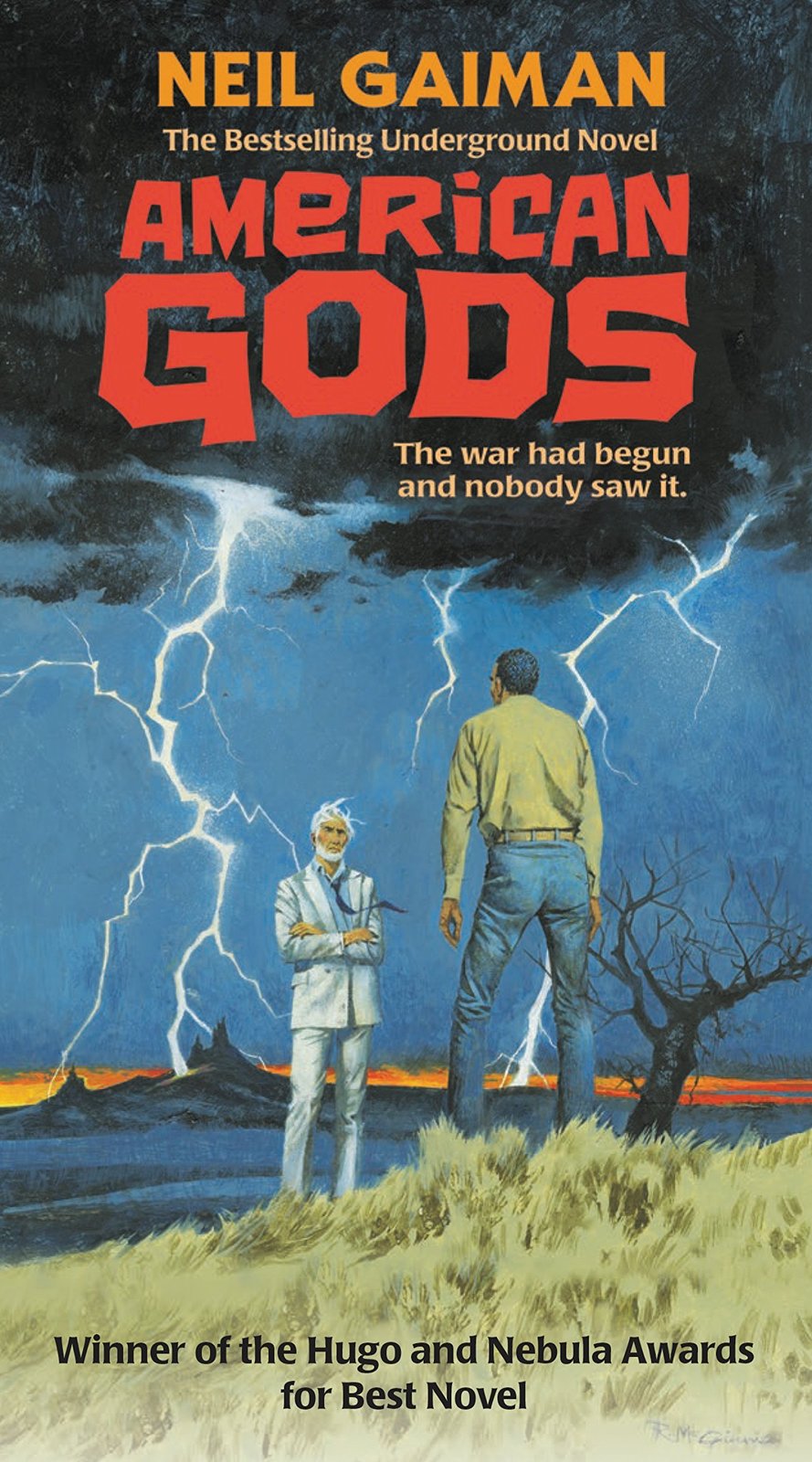 American Gods Original Cover , HD Wallpaper & Backgrounds