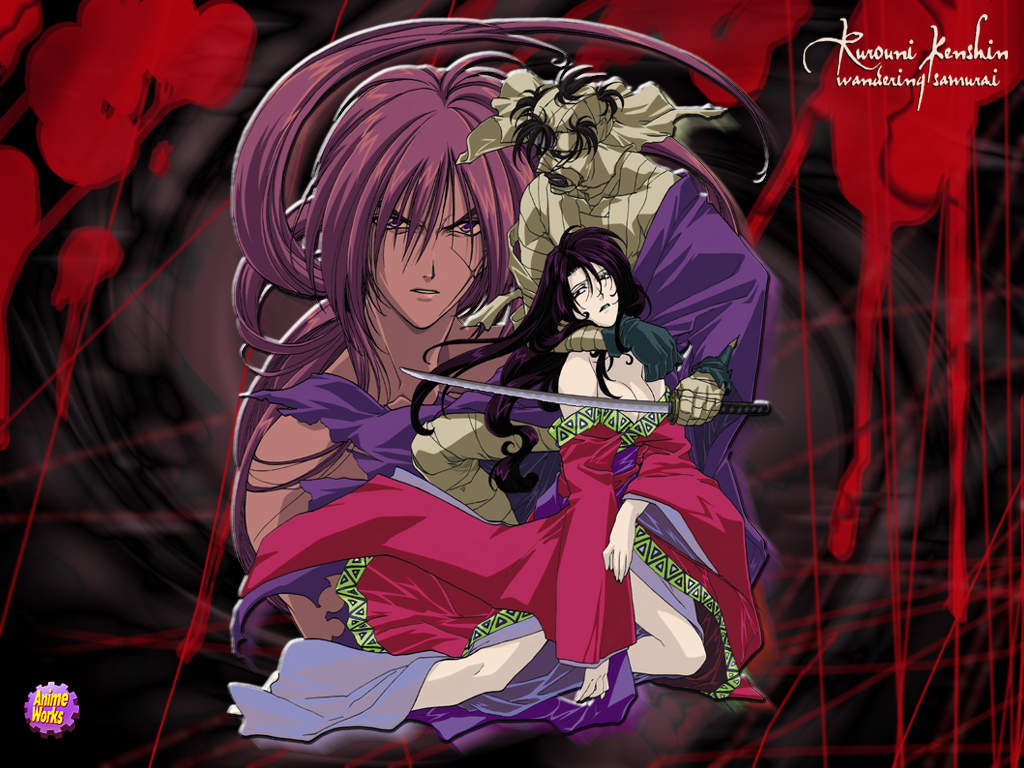 Rurouni Kenshin Wallpaper 02 - Samurai X Hot , HD Wallpaper & Backgrounds
