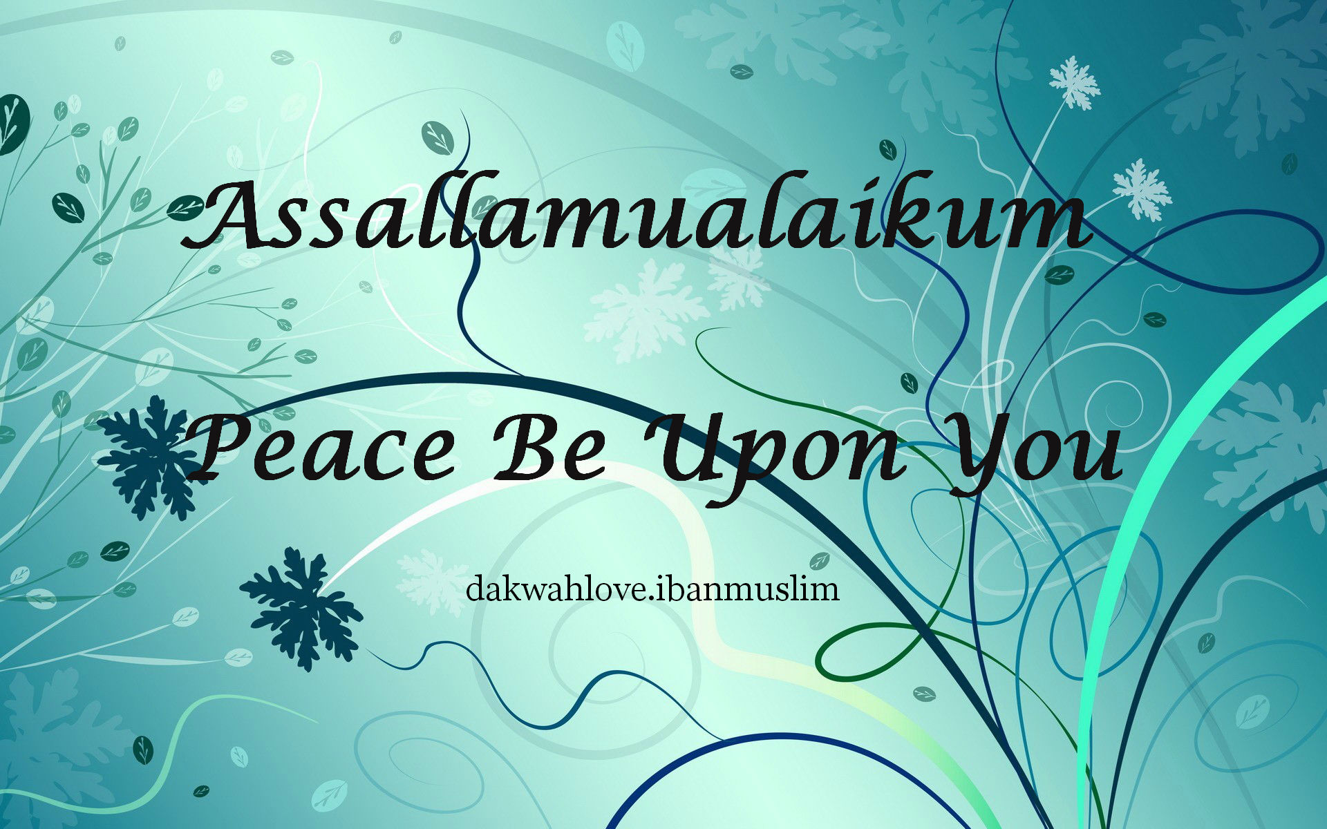 Assalamualaikum Warahmatullahi Wabarakatuh - Fancy Backgrounds , HD Wallpaper & Backgrounds