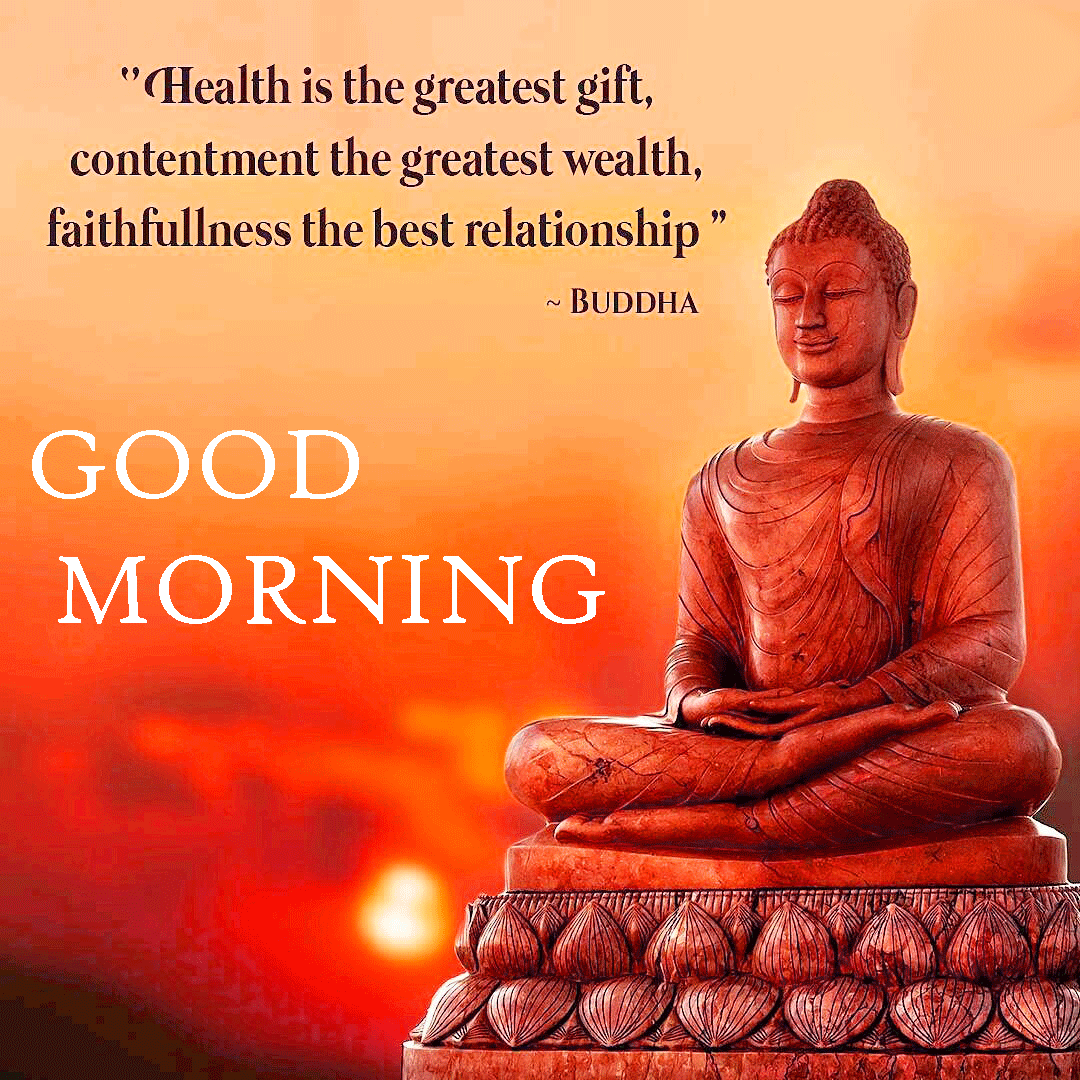 Good Morning Buddha Thoughts , HD Wallpaper & Backgrounds