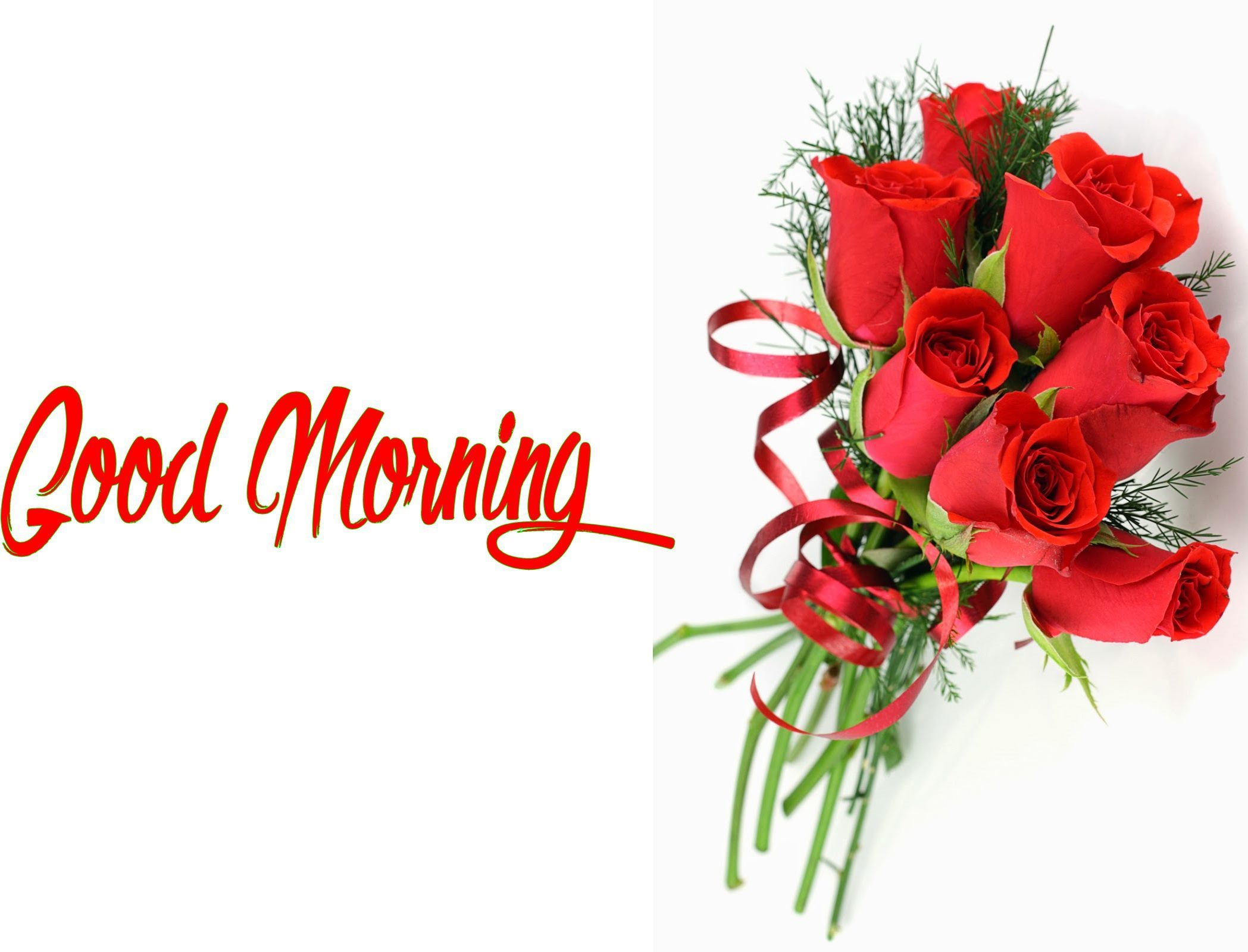 Good Morning Flowers Bunch Hd Wallpaper 00195 Wallpaperk - Flowers Rose Good Morning Image Hd , HD Wallpaper & Backgrounds