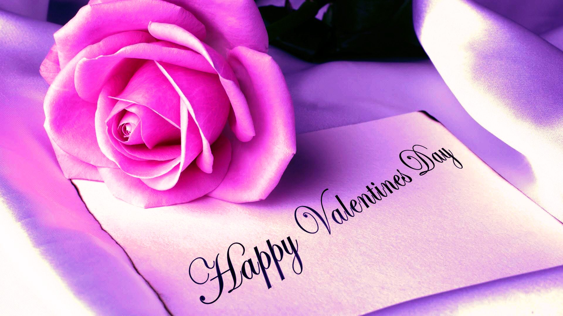 Happy Rose Day Wallpaper Hd - Cute Happy Valentines Day , HD Wallpaper & Backgrounds