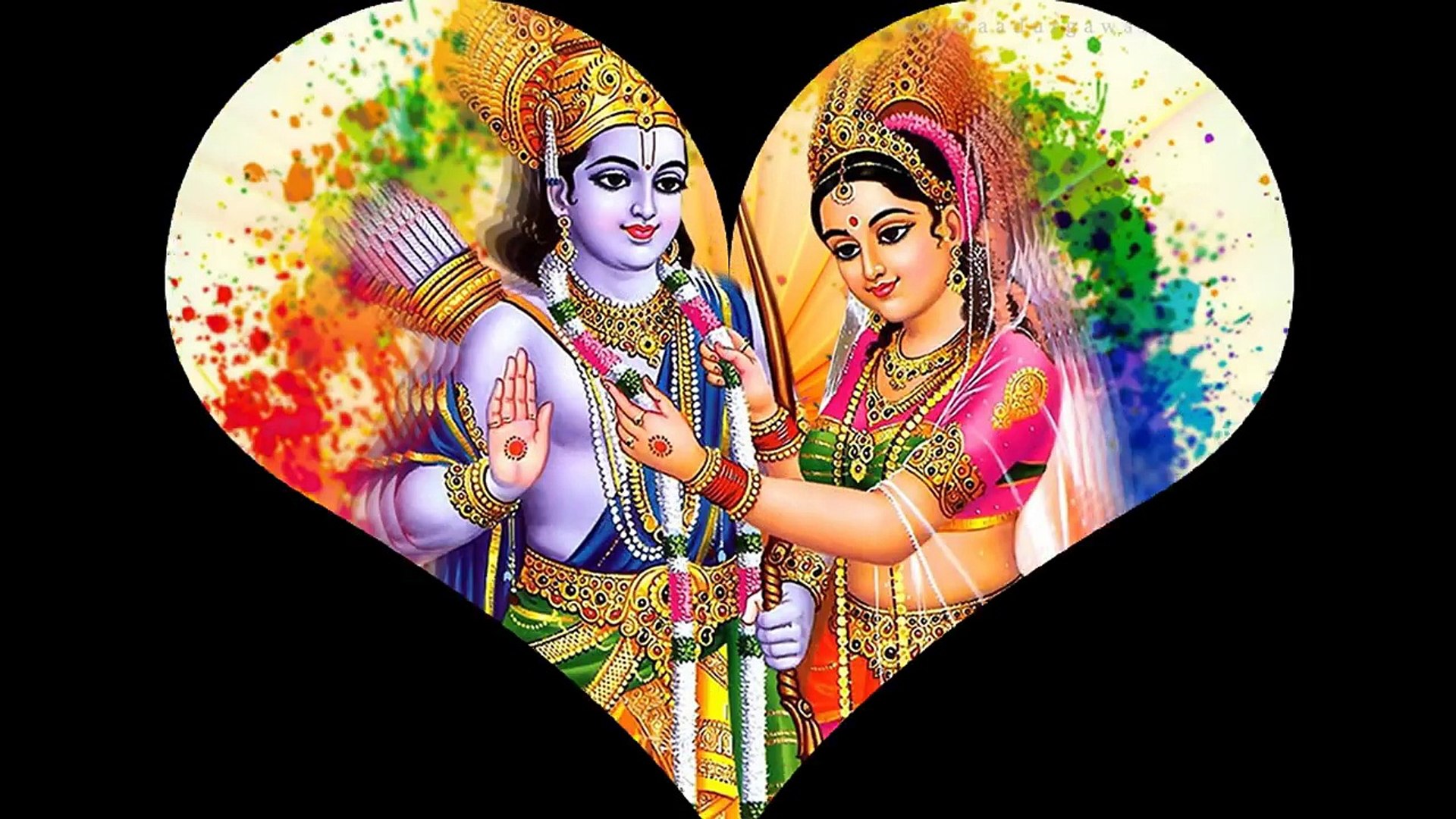 Good Morning Wishes Message, Whatsaap Videojai Shri - Ram Sita , HD Wallpaper & Backgrounds